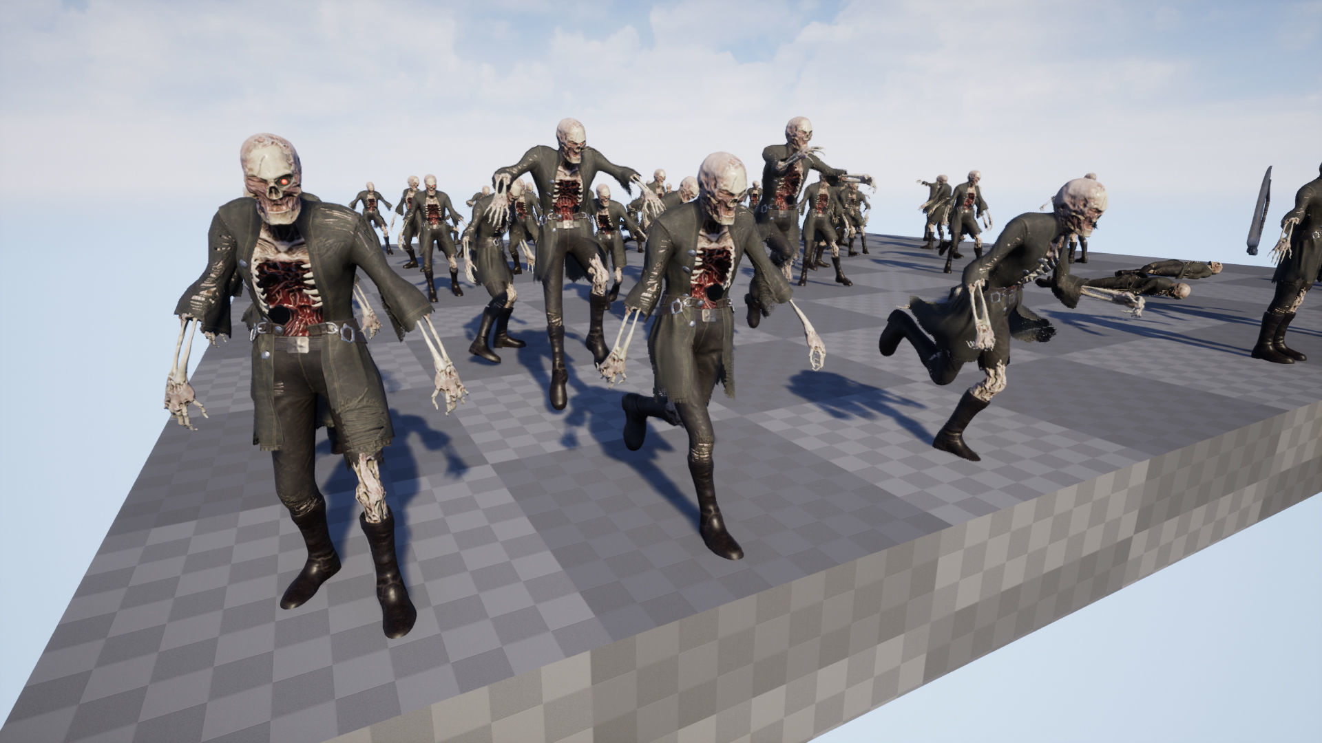 Evil Undead Pack 3D Model Collection_55