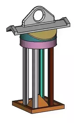 Birdfeeder tower parts
