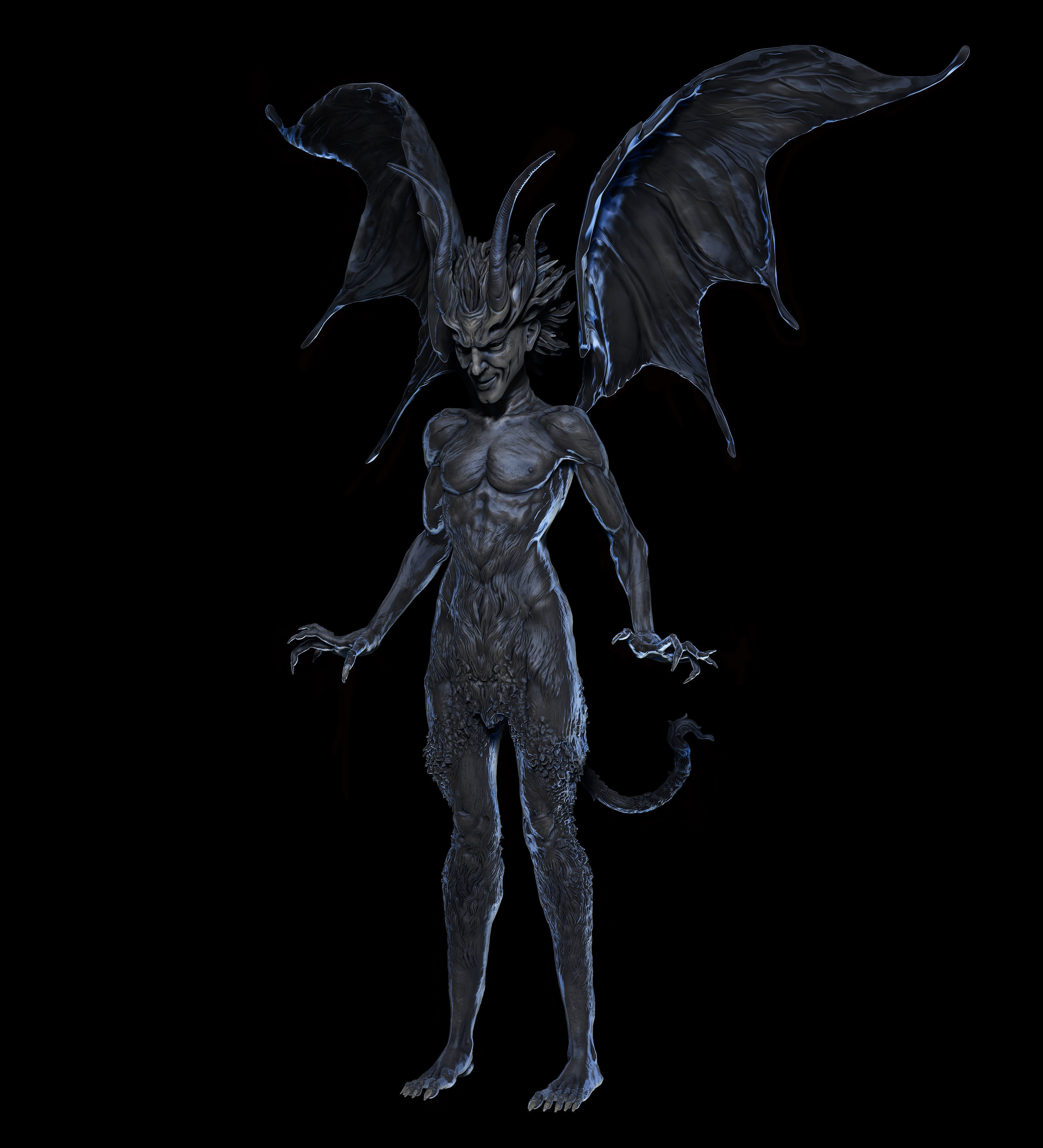 Demon of Night 3D print model_7