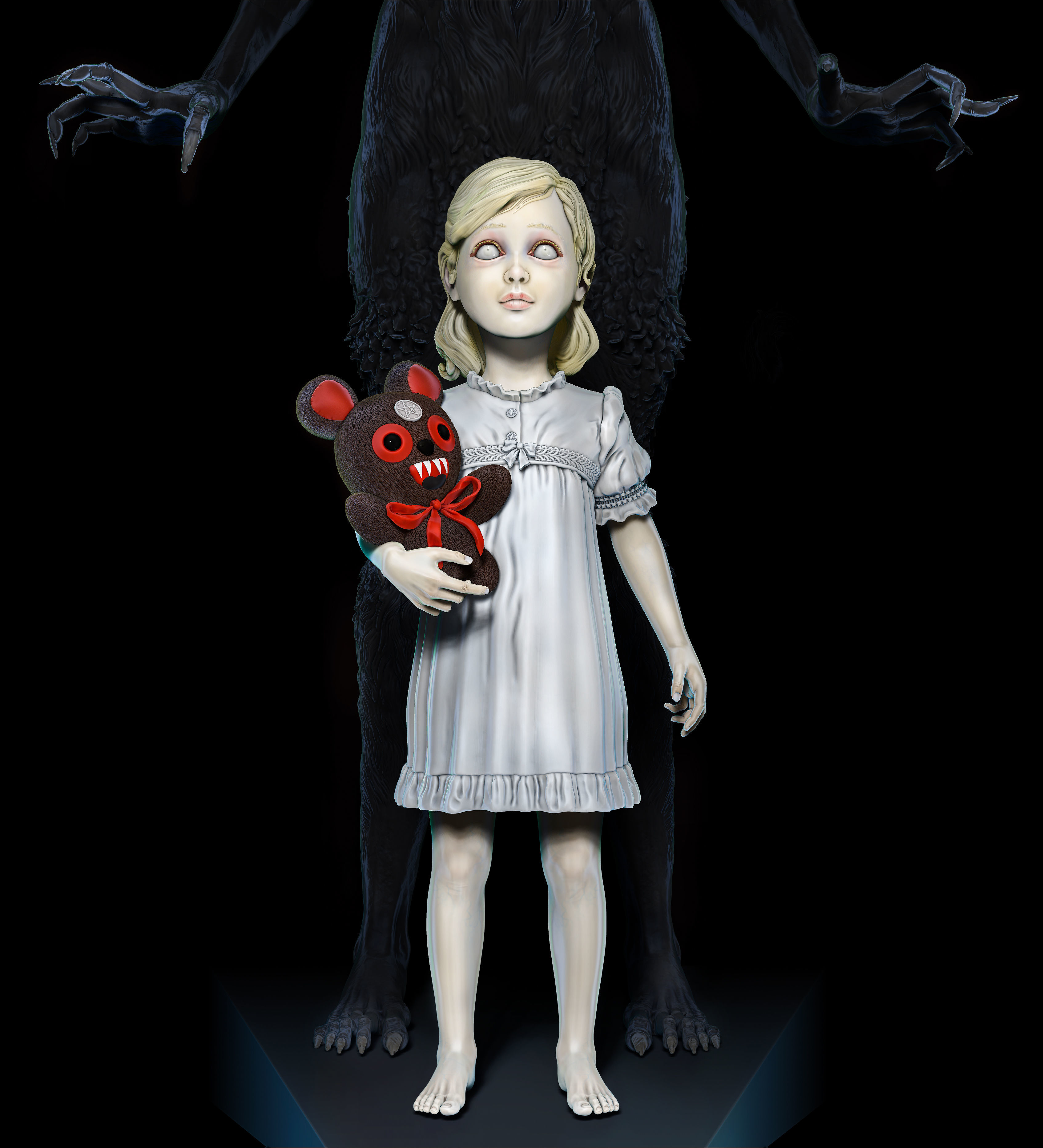 Demon of Night 3D print model_3