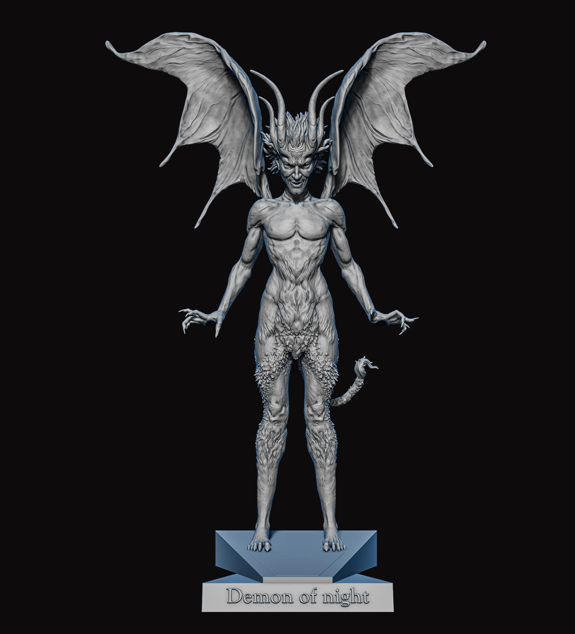 Demon of Night 3D print model_13