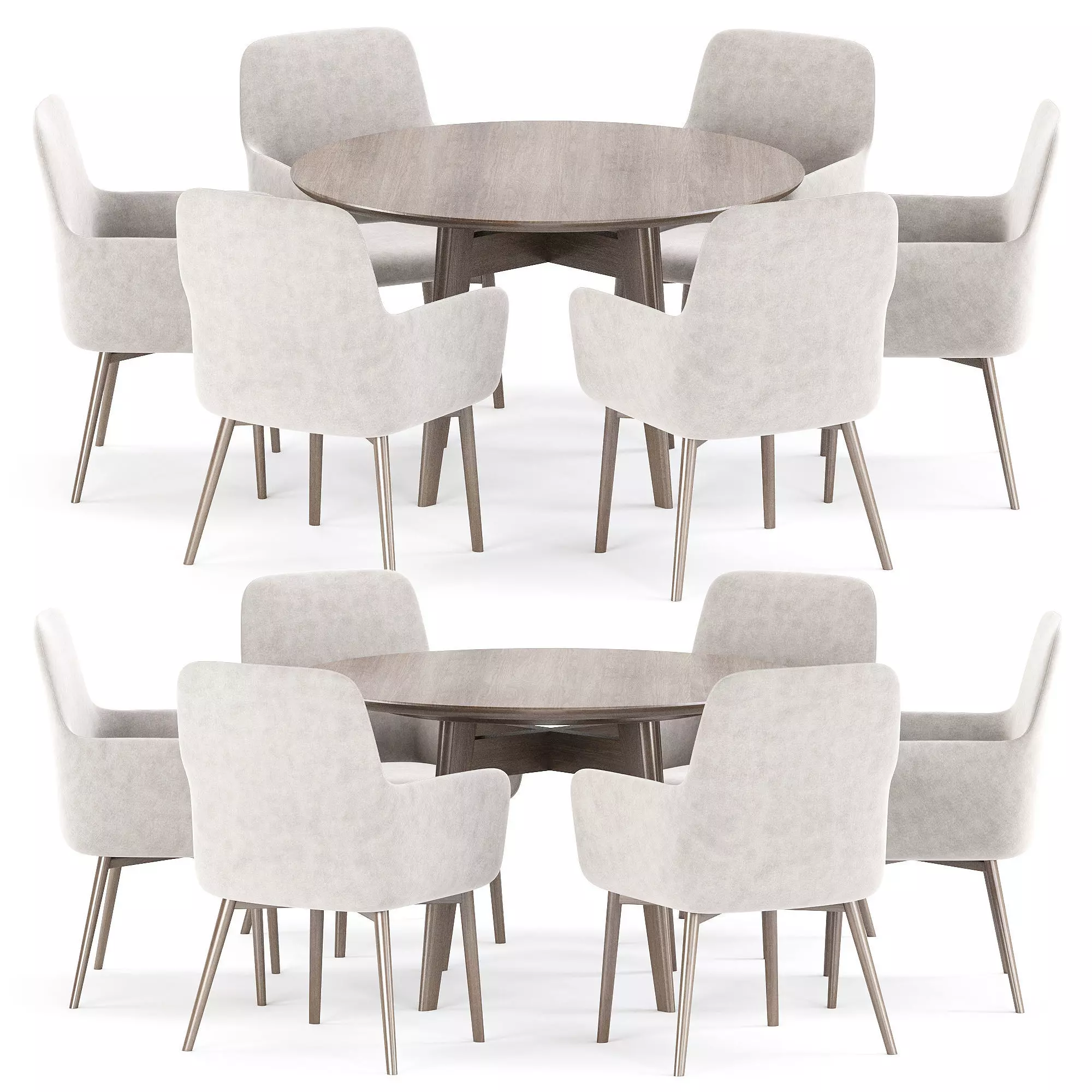 dining set 78 3D model_0