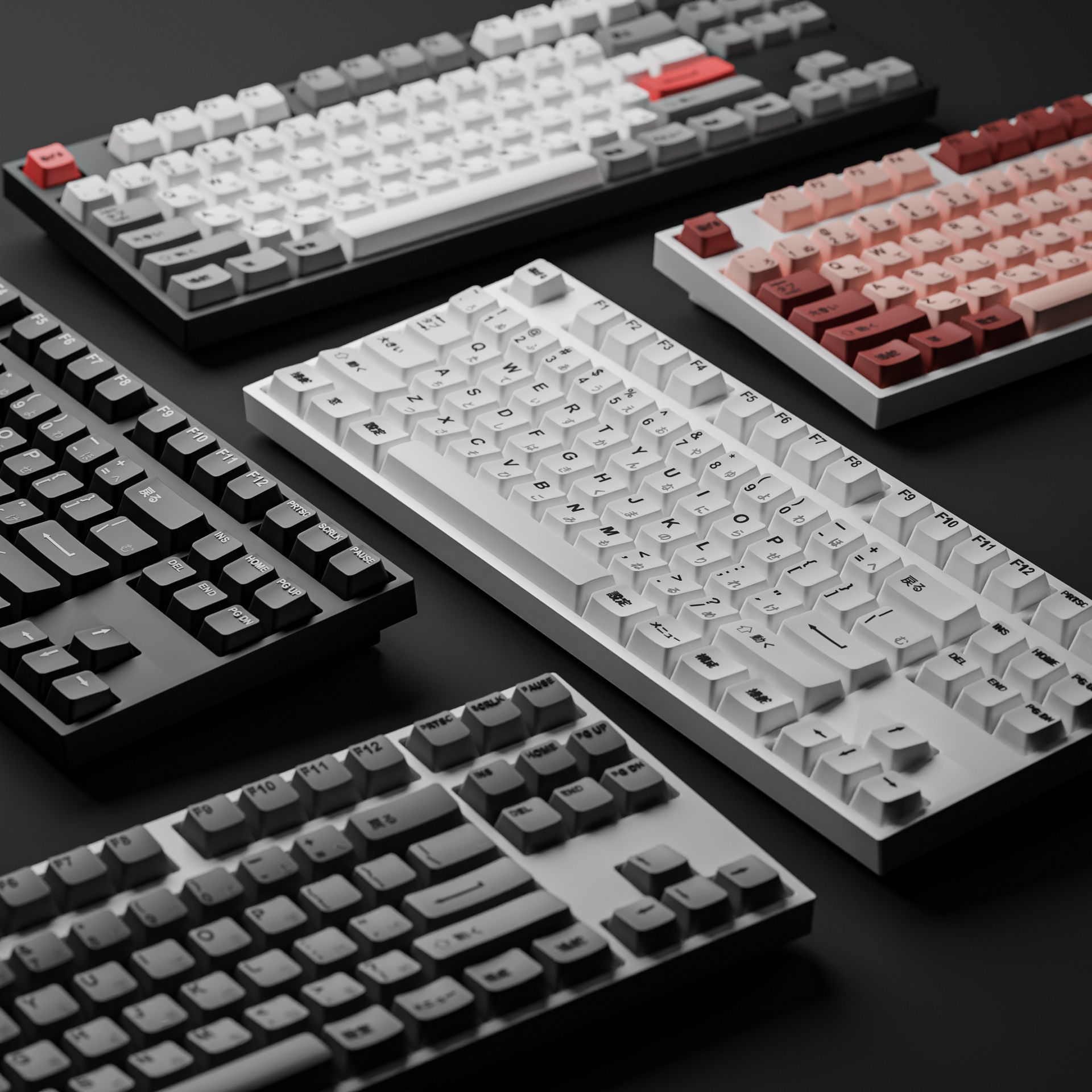 Free Mechanical Keyboard 3D Model Free 3D model_1