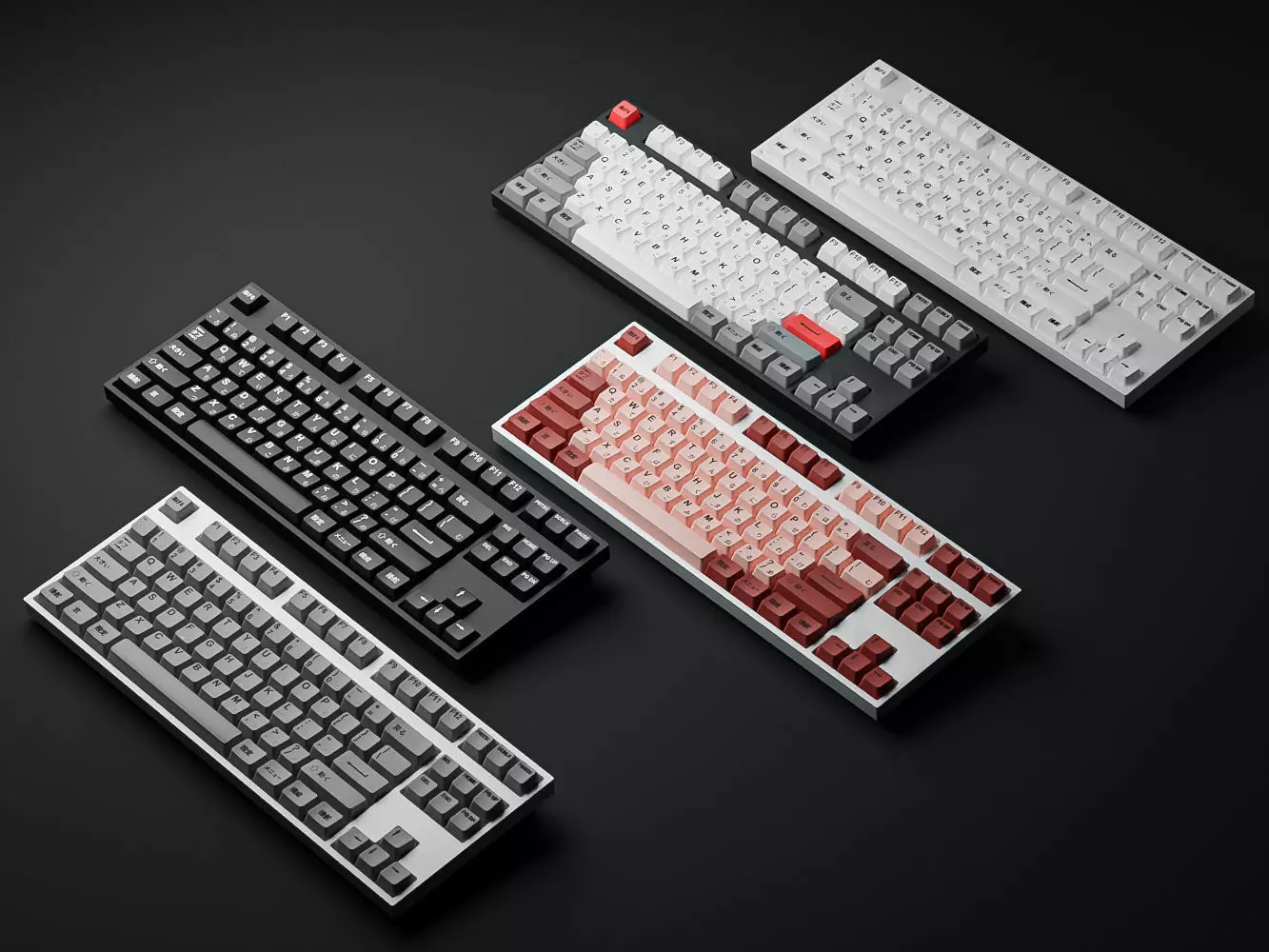 Free Mechanical Keyboard 3D Model Free 3D model_0