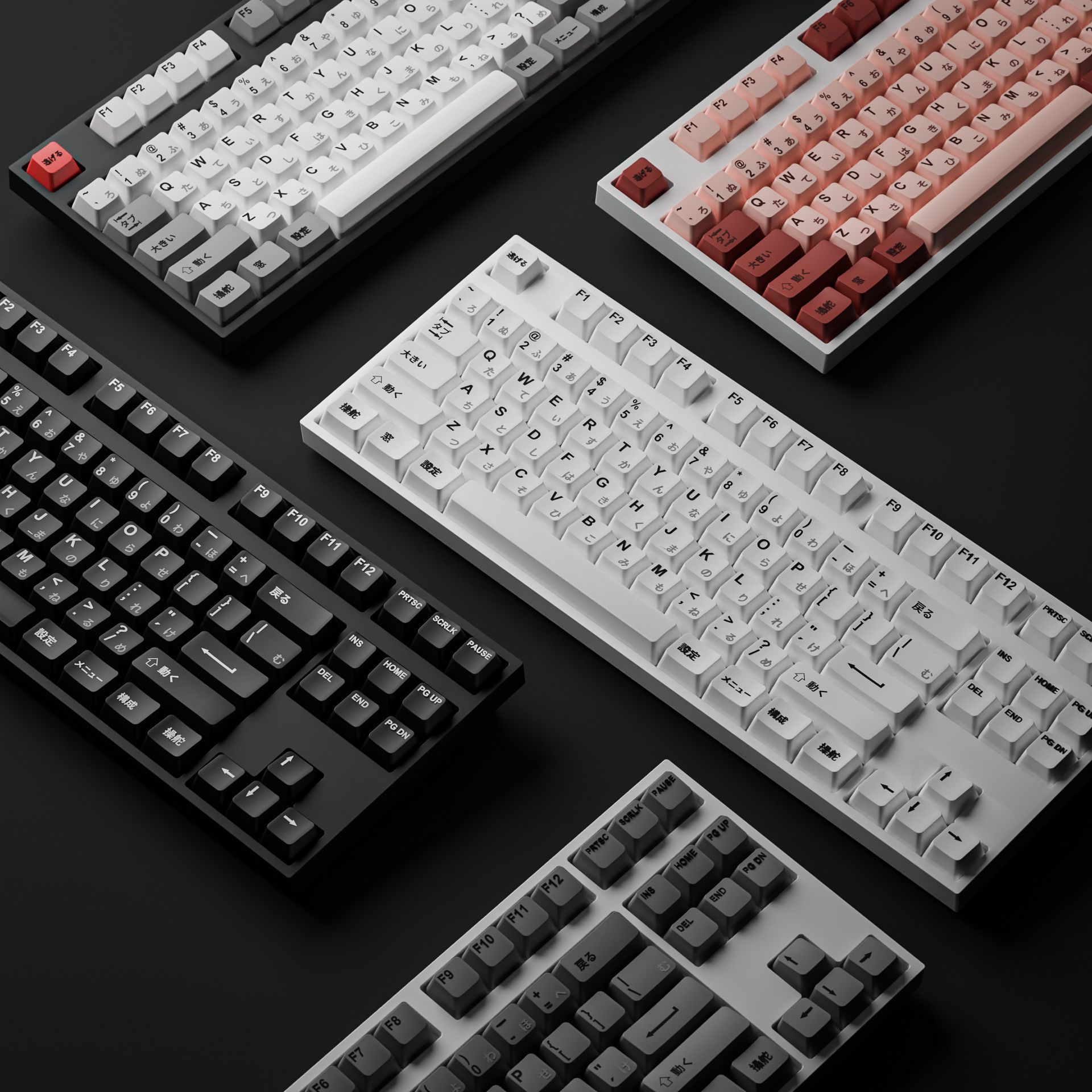 Free Mechanical Keyboard 3D Model Free 3D model_4