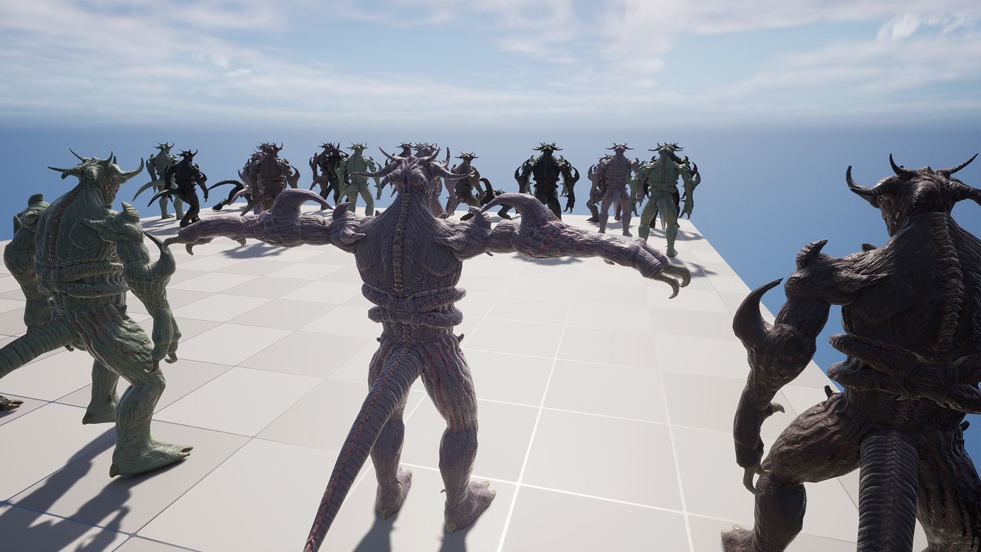 Infernal Demon Low-poly 3D model_19