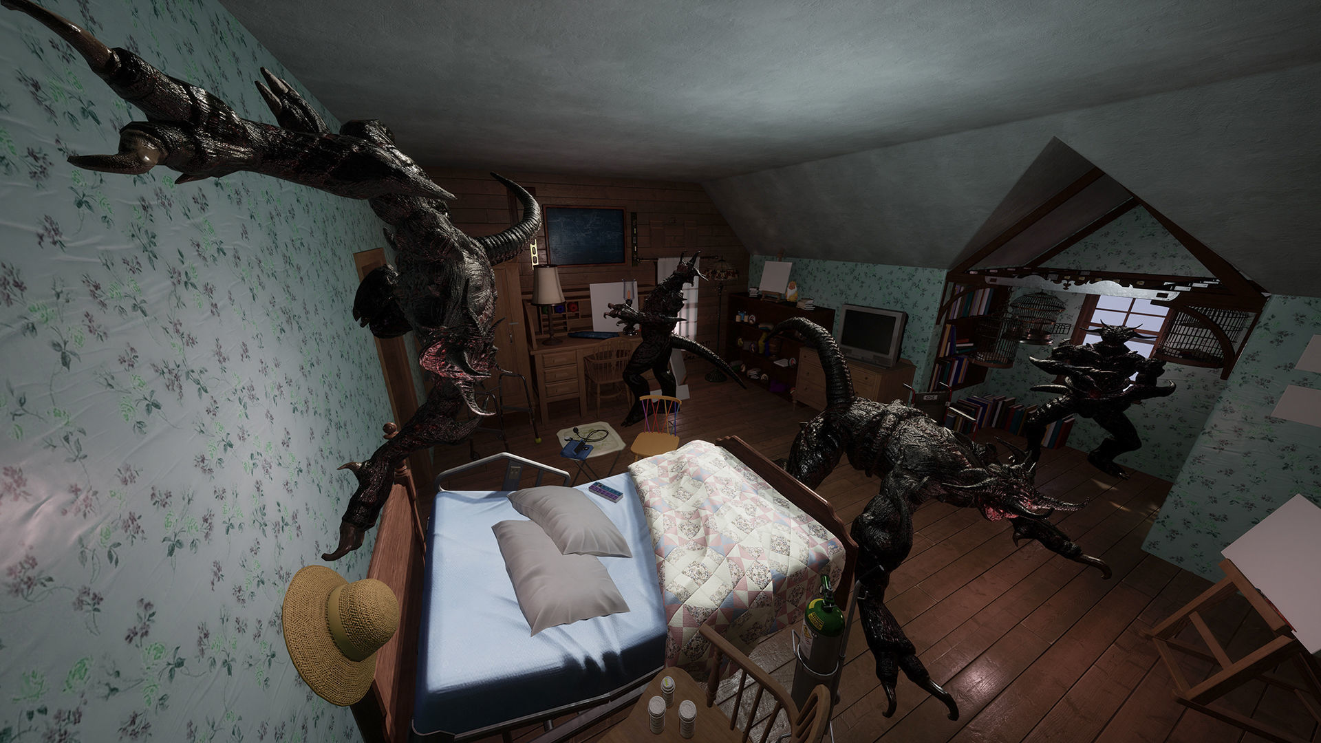 Infernal Demon Low-poly 3D model_12