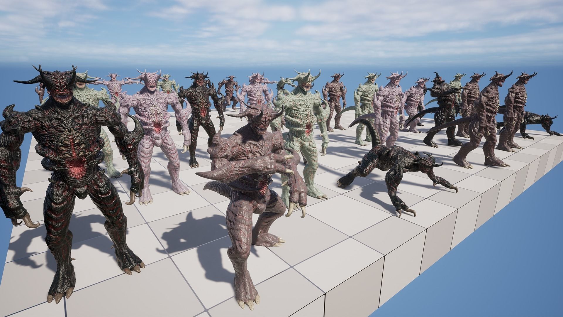 Infernal Demon Low-poly 3D model_17