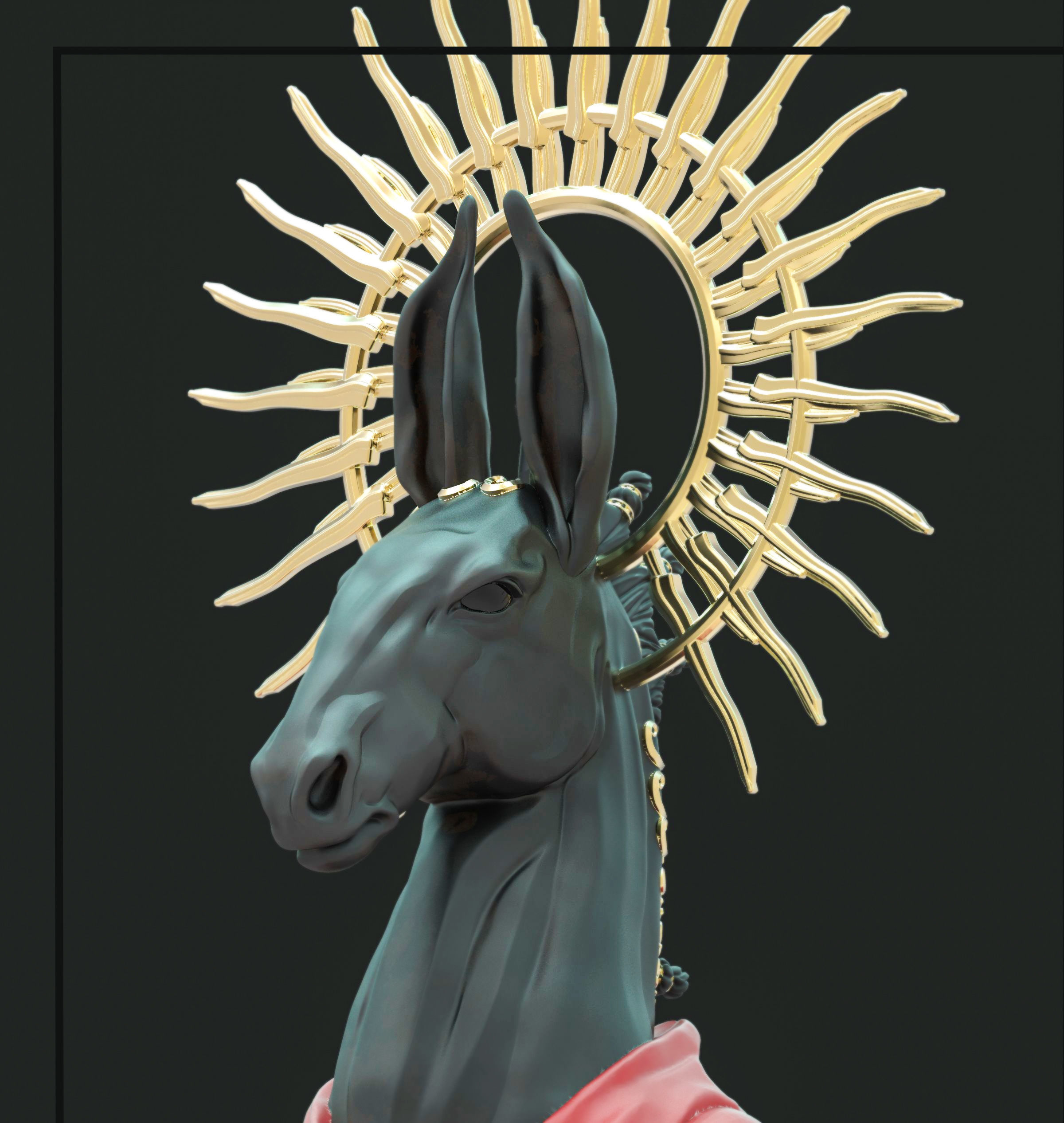 Adramelech demon 3D print model_2