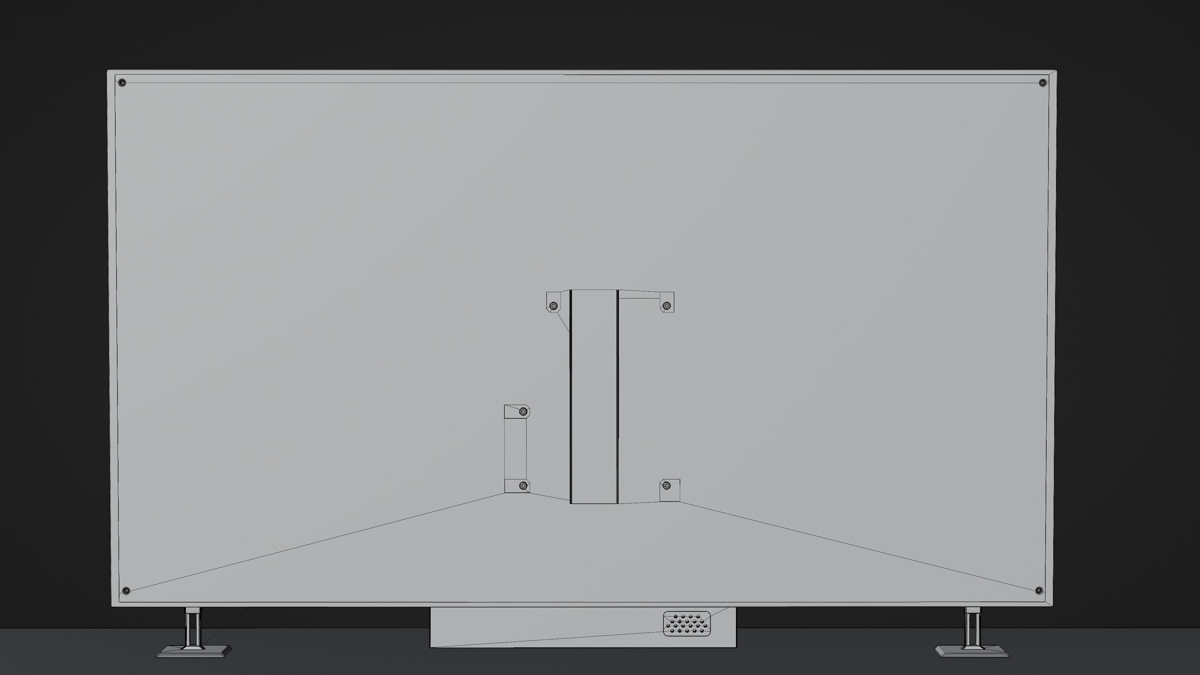 Smart TV Free 3D model_13