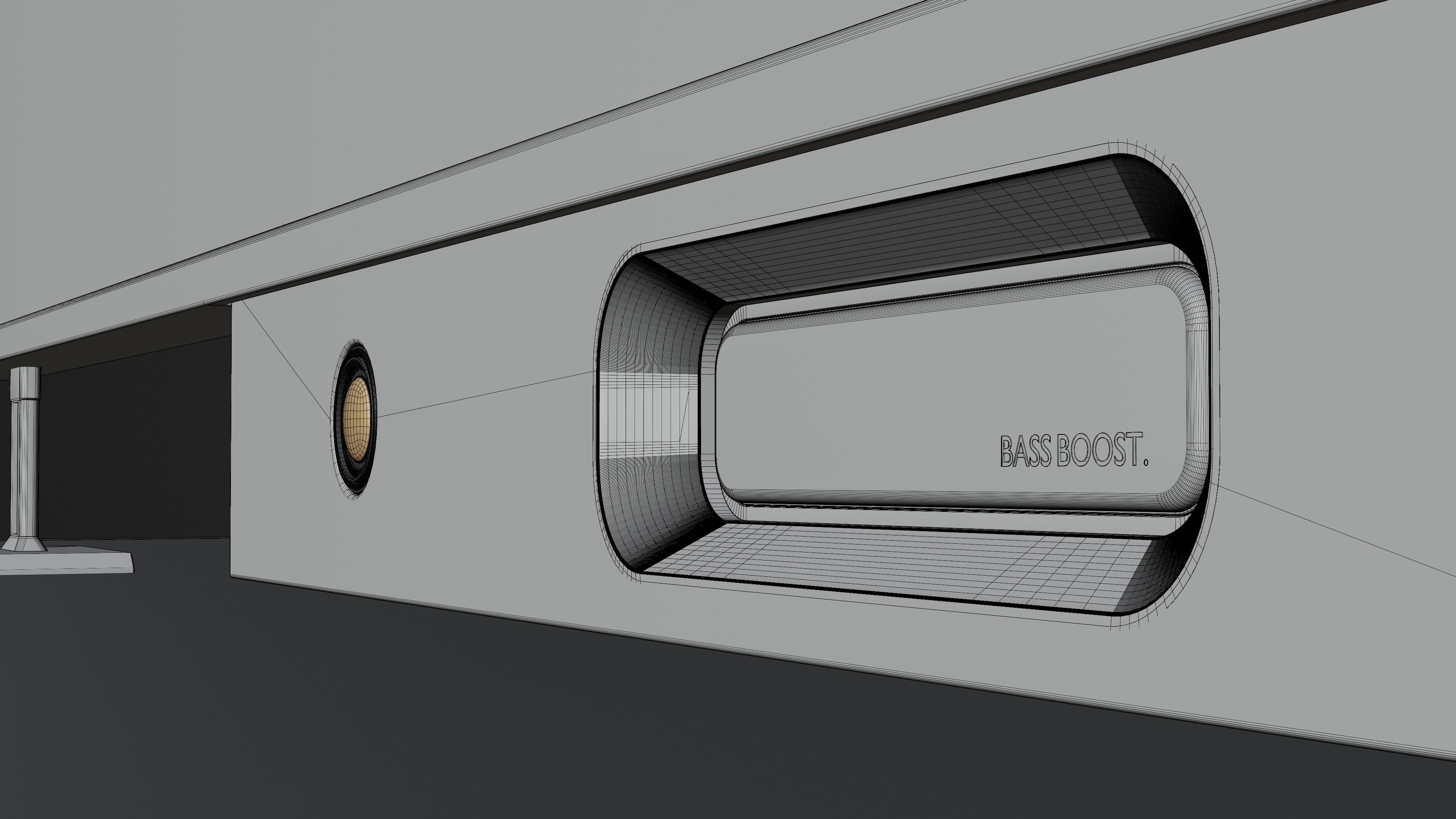 Smart TV Free 3D model_12