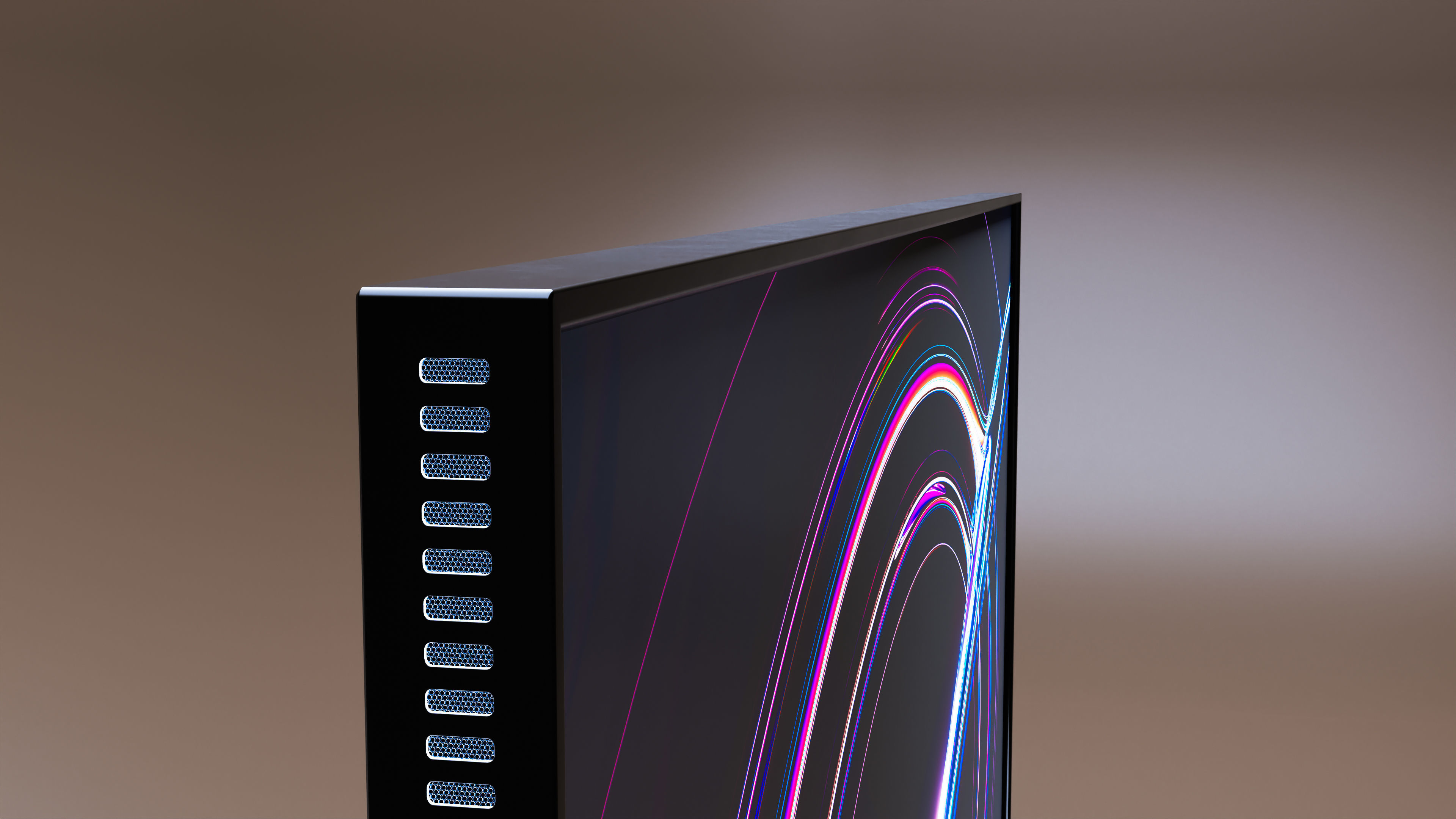 Smart TV Free 3D model_3