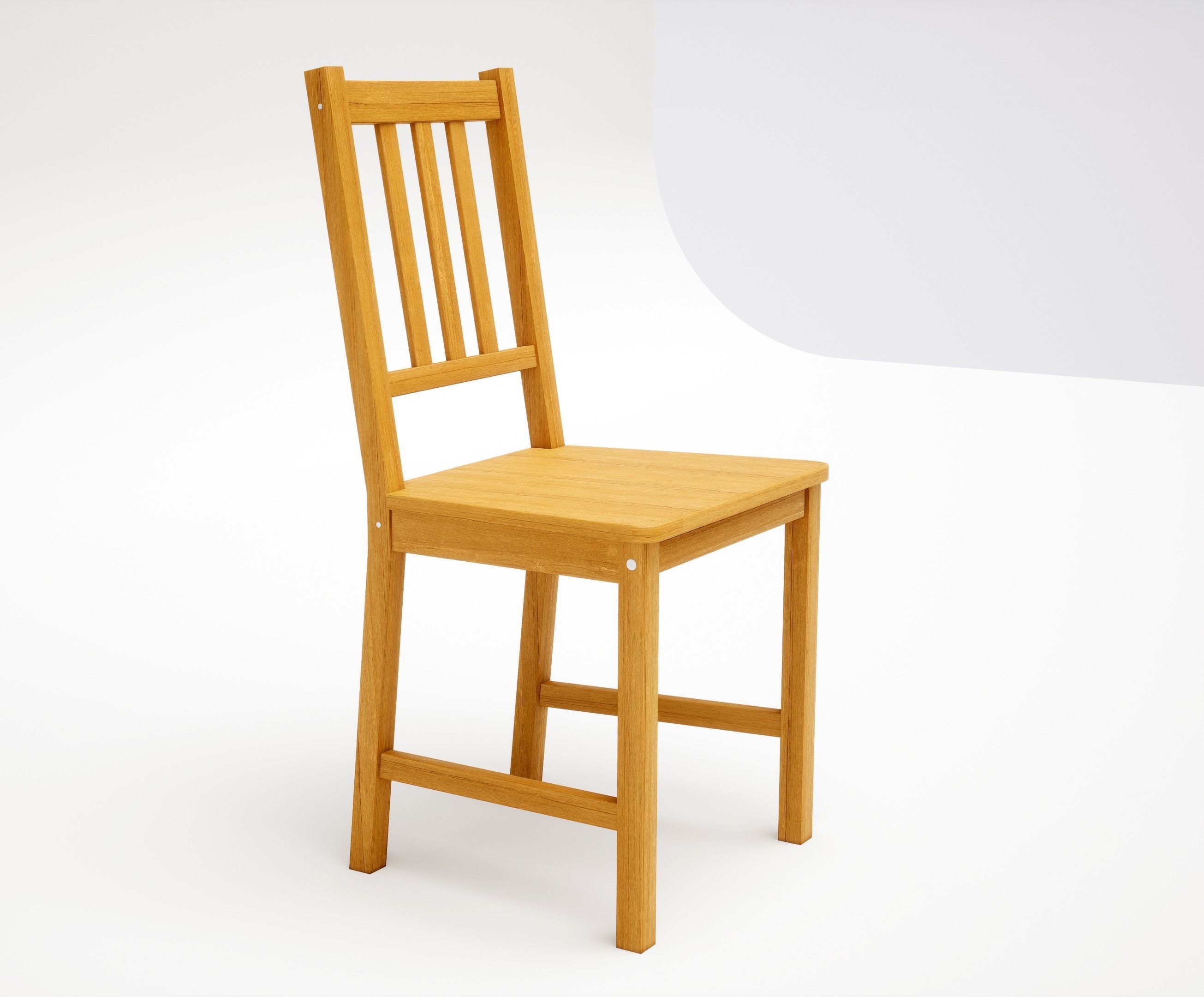 IKEA Stefan Chair 3D model_1