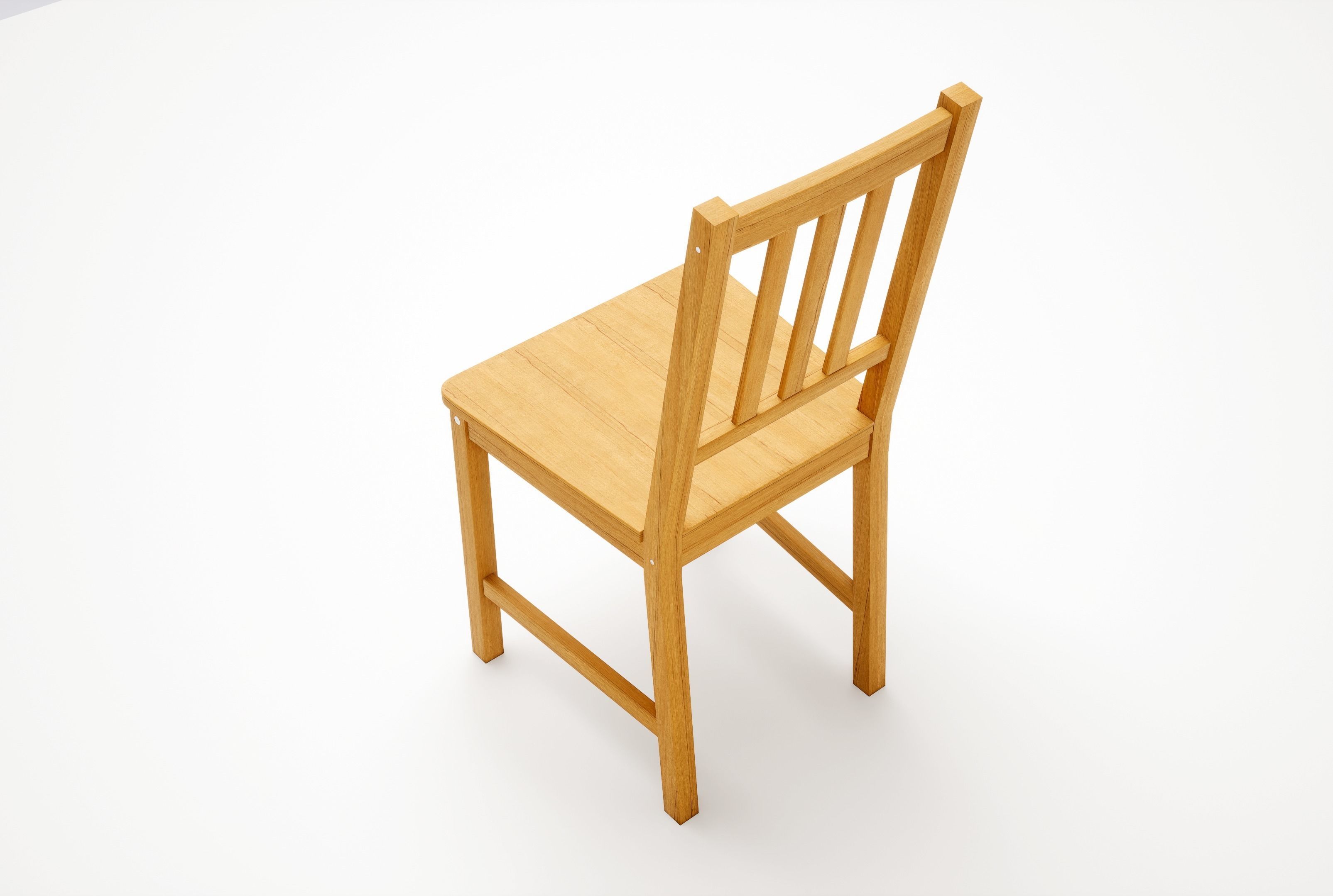 IKEA Stefan Chair 3D model_3