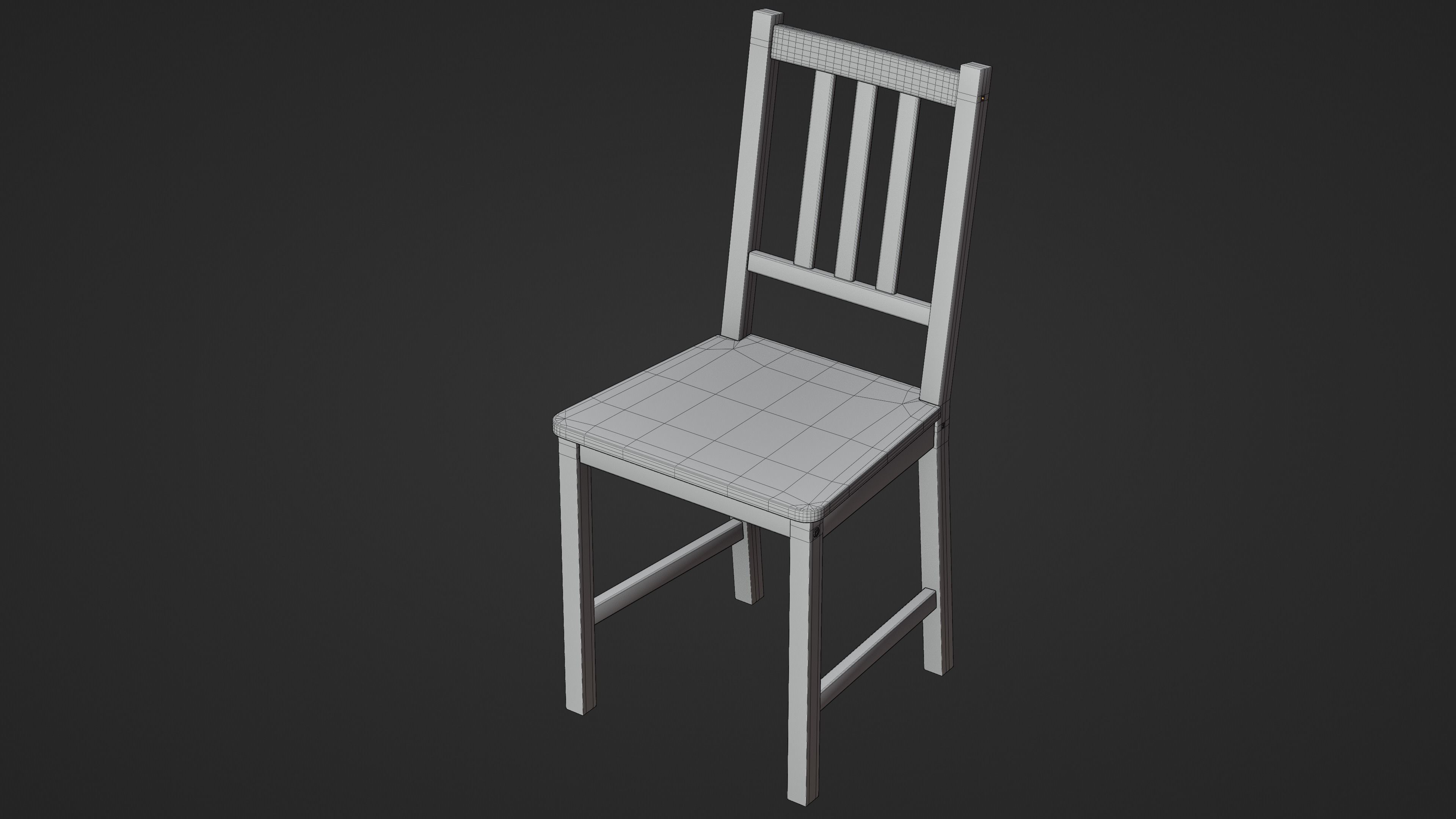 IKEA Stefan Chair 3D model_4