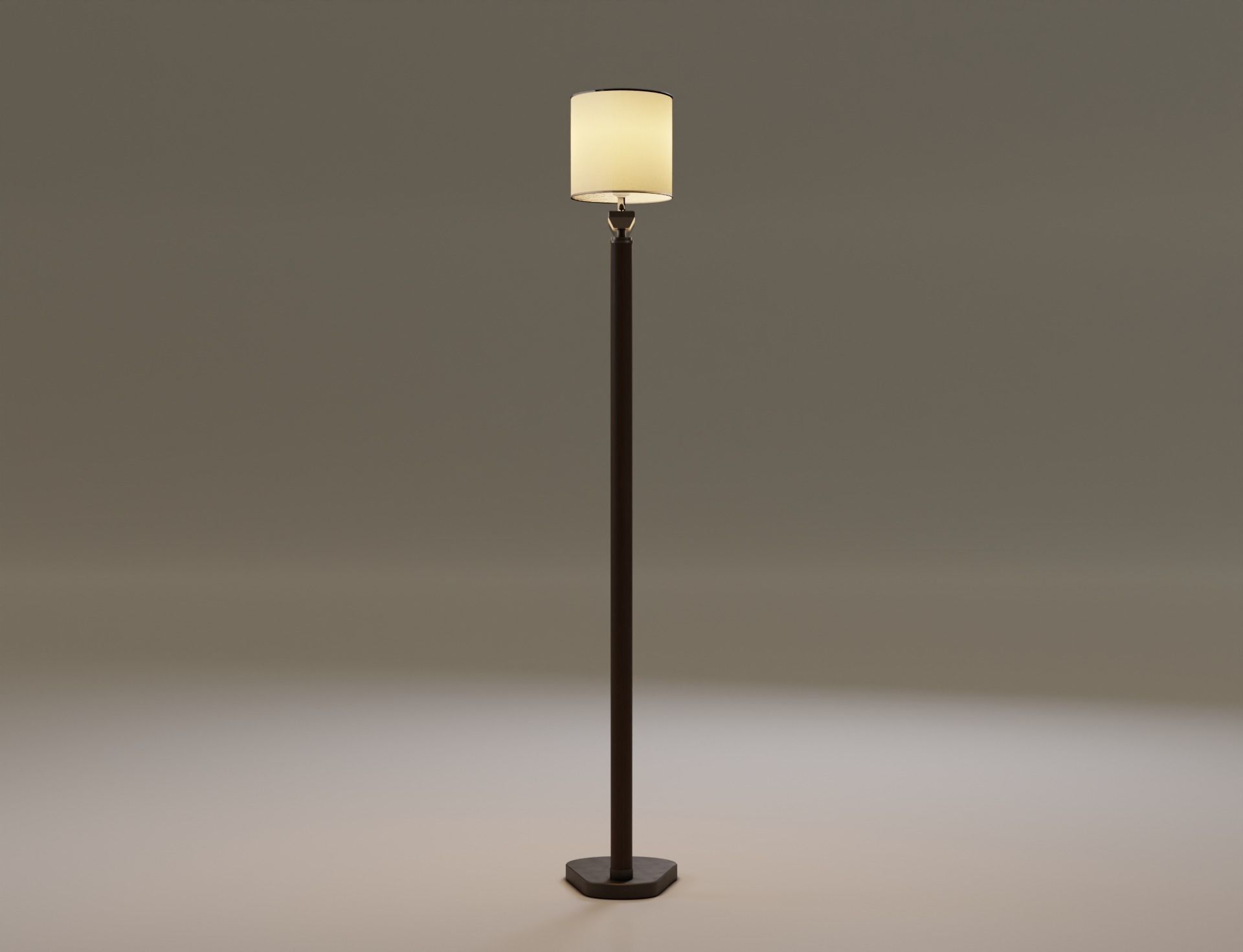 Low-Poly 2 Floor Lamps Low-poly 3D model_10