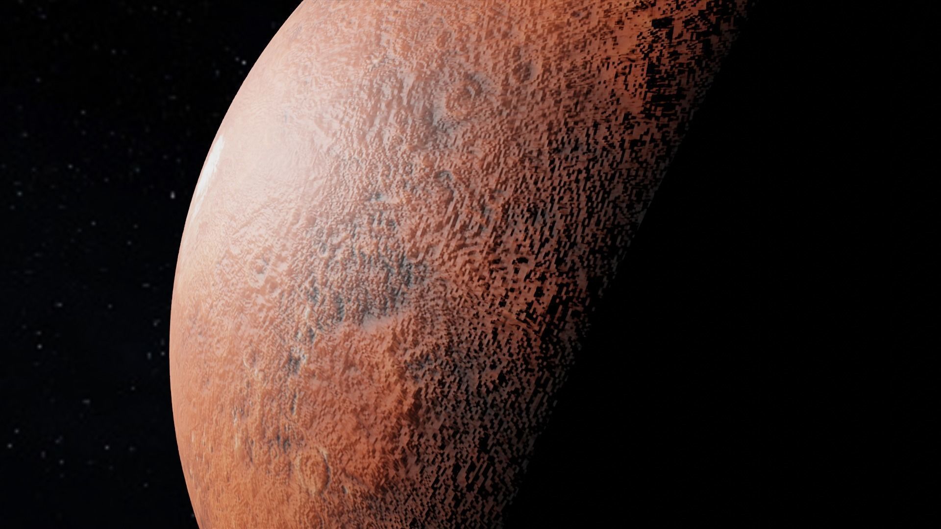 red planet Free 3D model_1