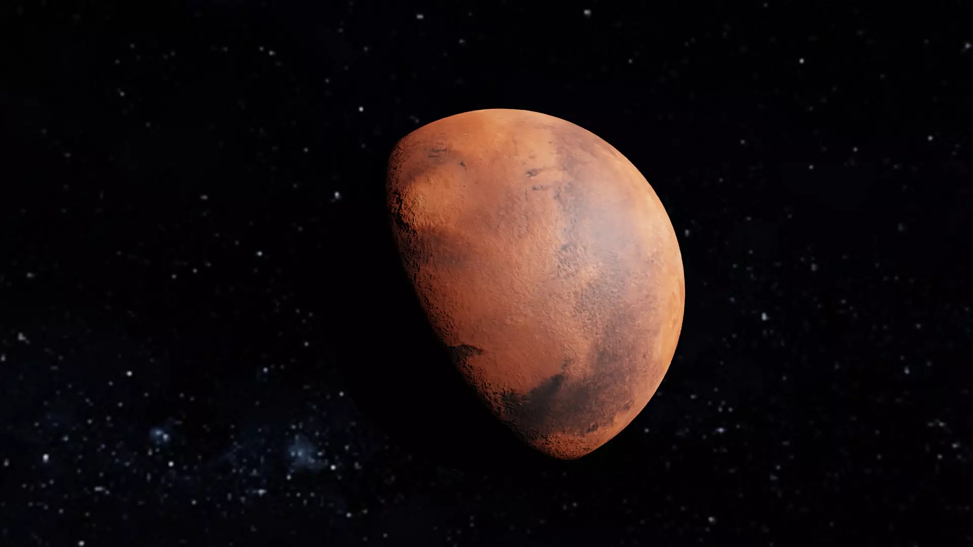 red planet Free 3D model_0