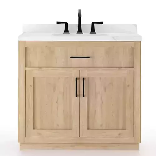 Hopedale  Free-standing Single Bathroom Vanity 