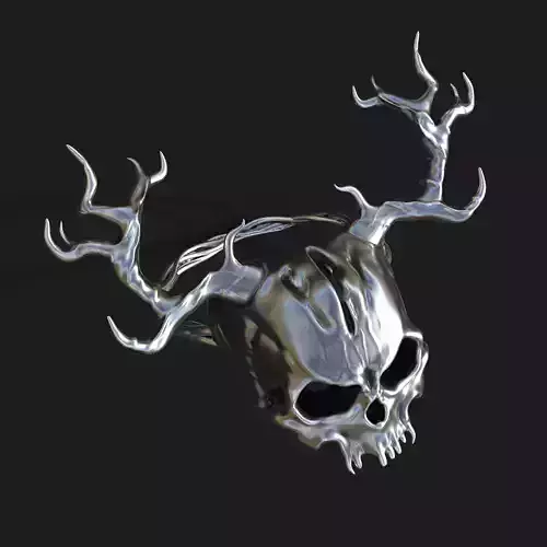 Skull tree 3D print model