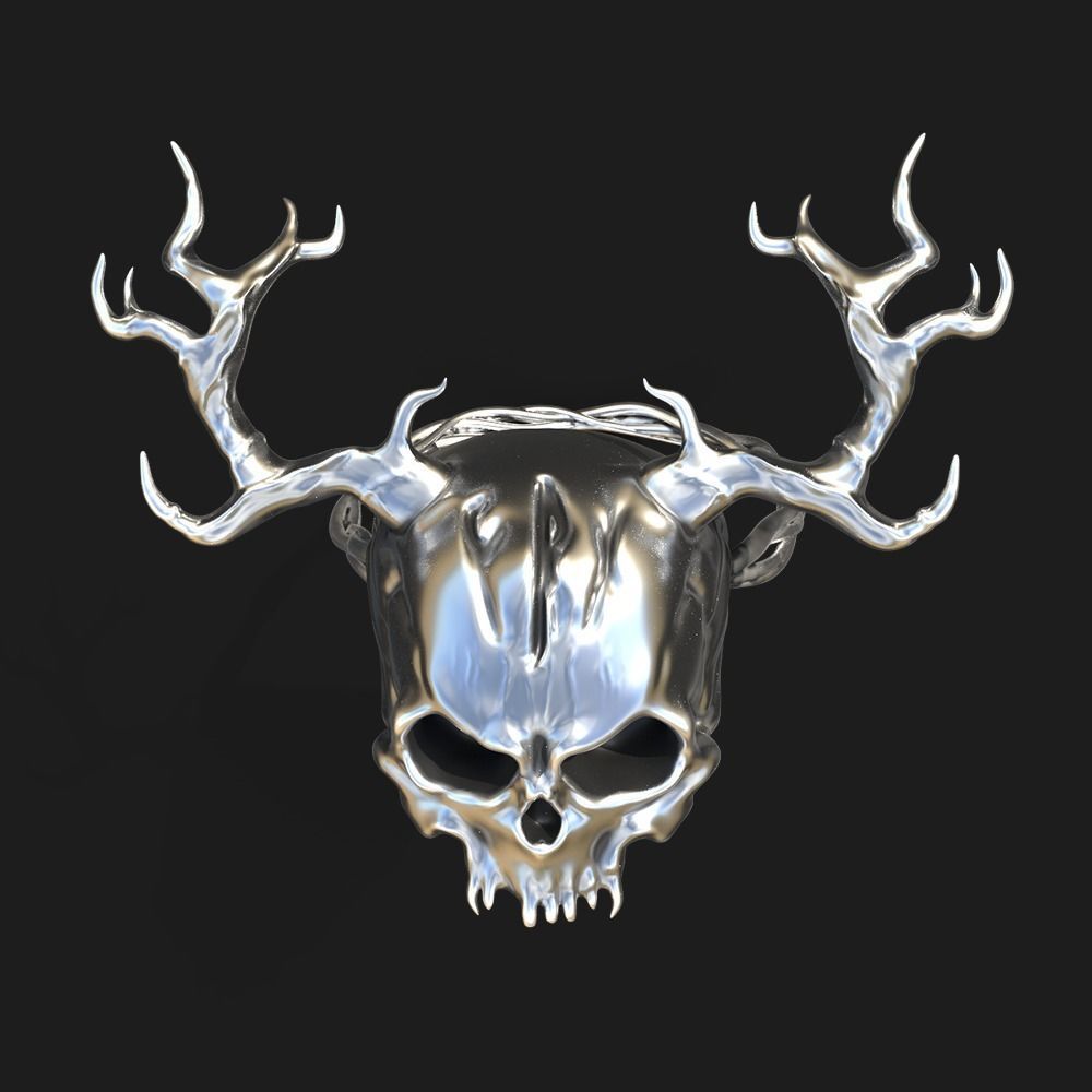 Skull tree 3D print model 3D print model_1