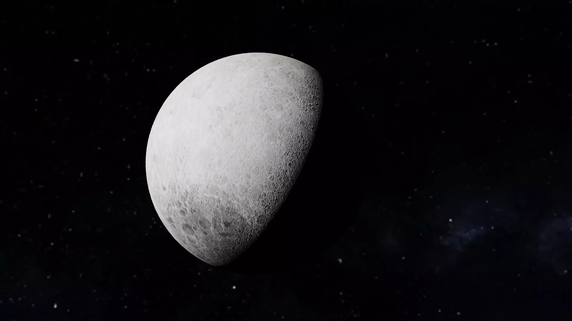 the moon Free 3D model_0