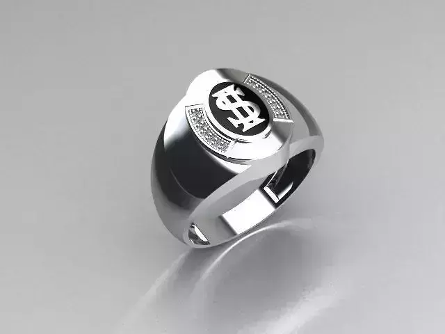 jewelry men ring 3D print model