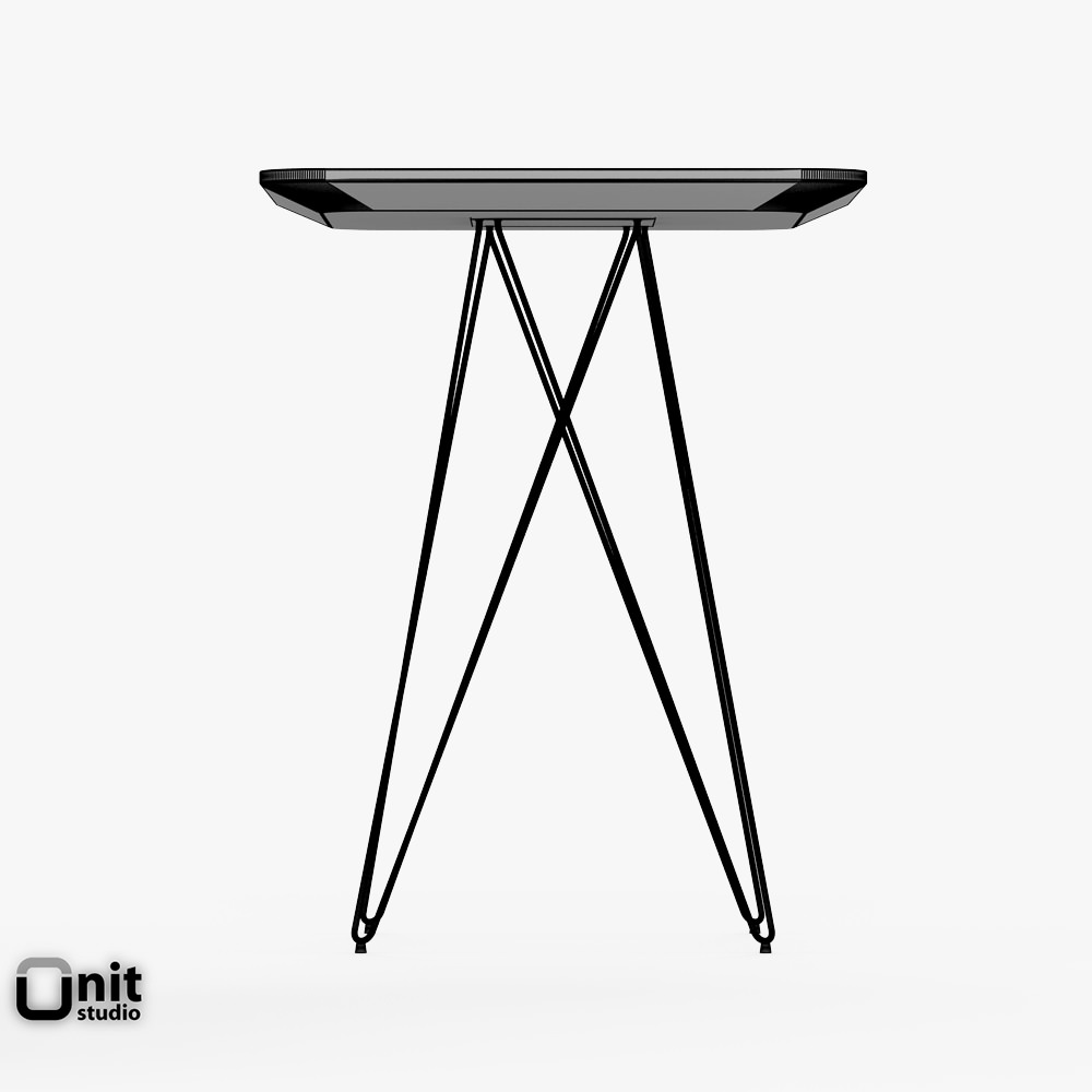 Cimber tables set by Leolux 3D model_7