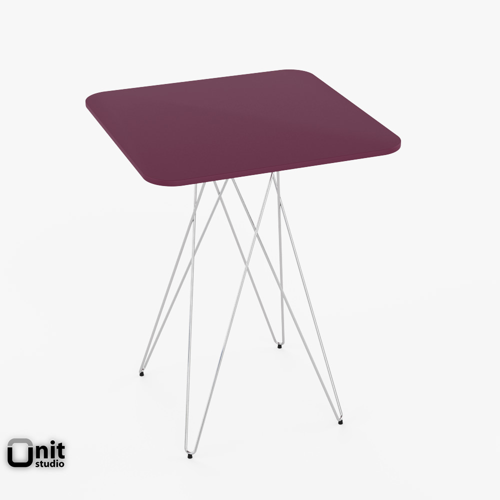 Cimber tables set by Leolux 3D model_3