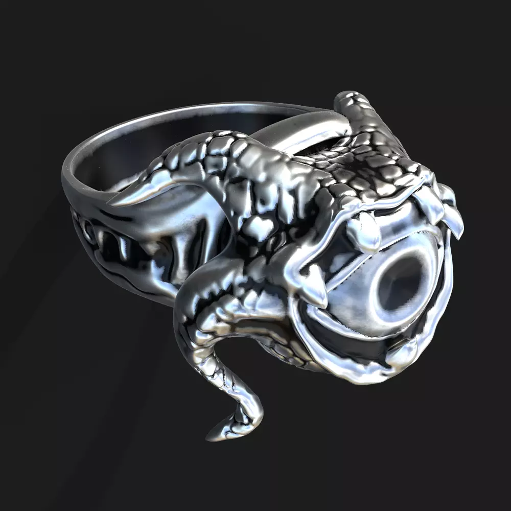 Skull Eye  3D print model_0