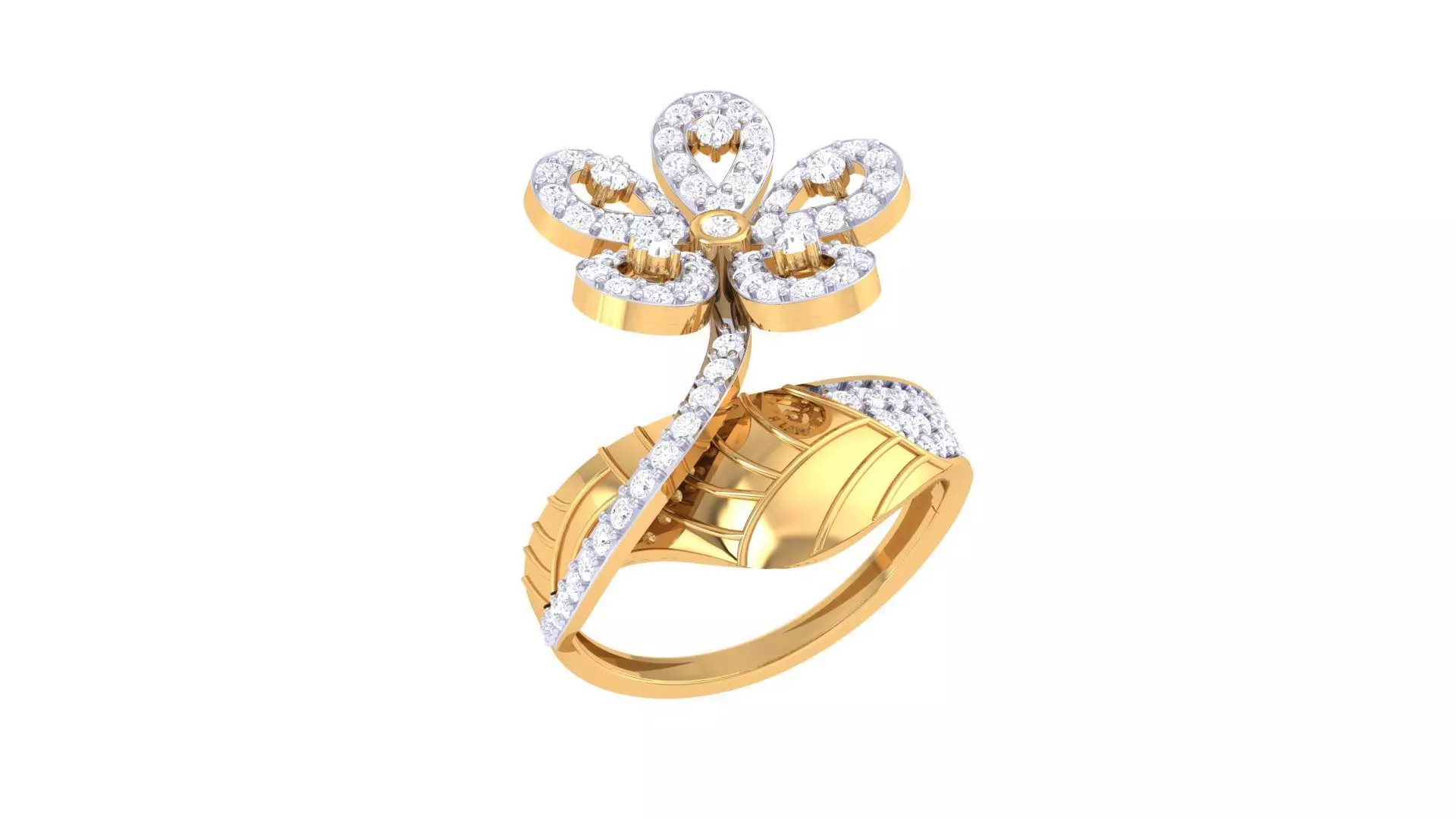 Cocktail Ring - 39 3D print model_0