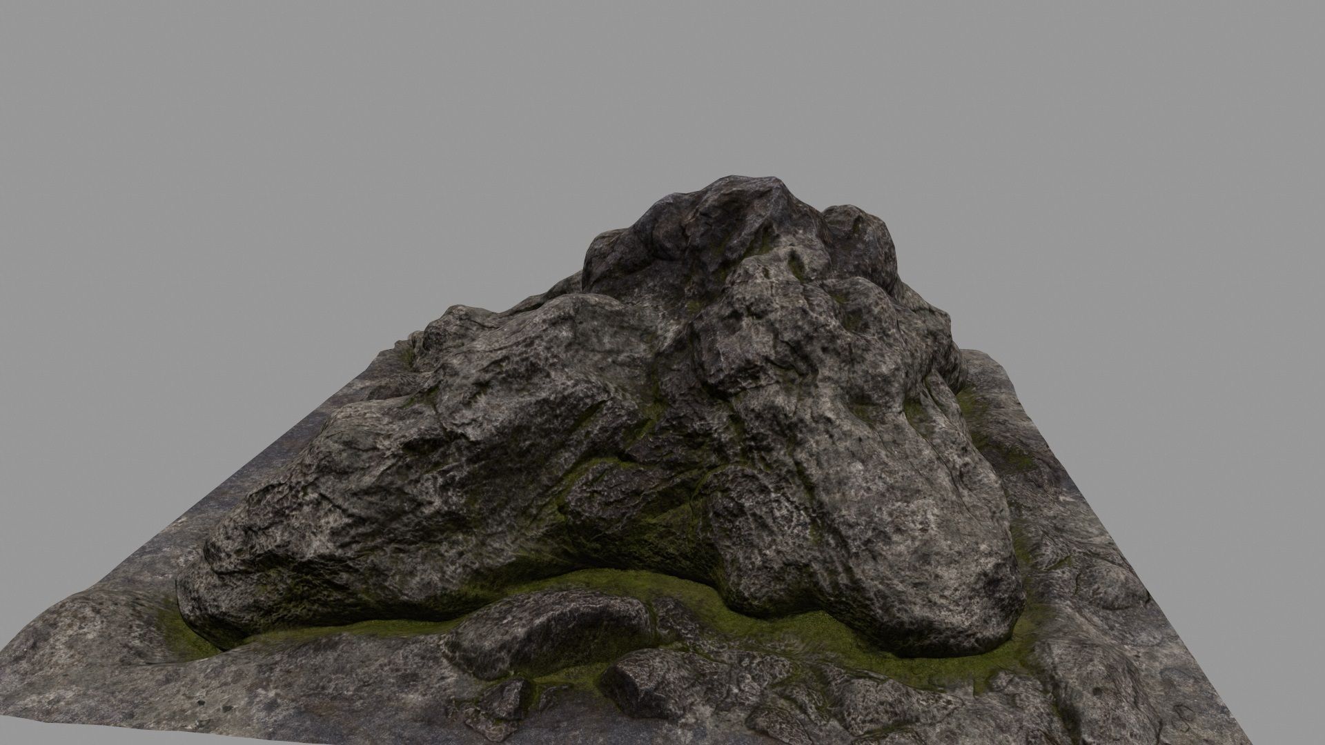 rock  mountain 008 3D model_7
