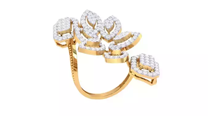 Cocktail Ring - 3 3D print model