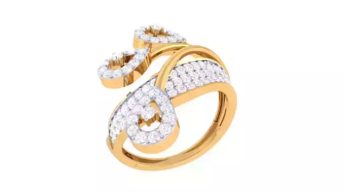 Cocktail Ring - 24 3D print model