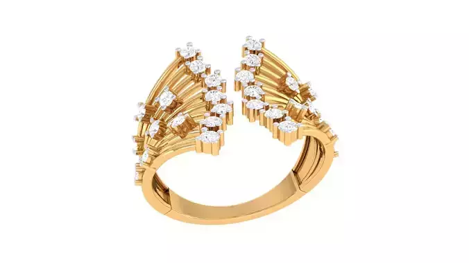 Cocktail Ring - 18 3D print model