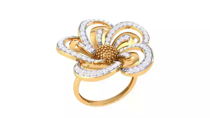 Cocktail Ring - 15 3D print model