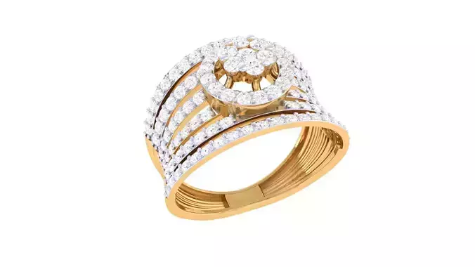 Cocktail Ring - 11 3D print model