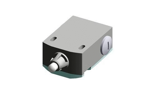 Limit Switch, 56mm, w/ rounded plunger Free 3D model