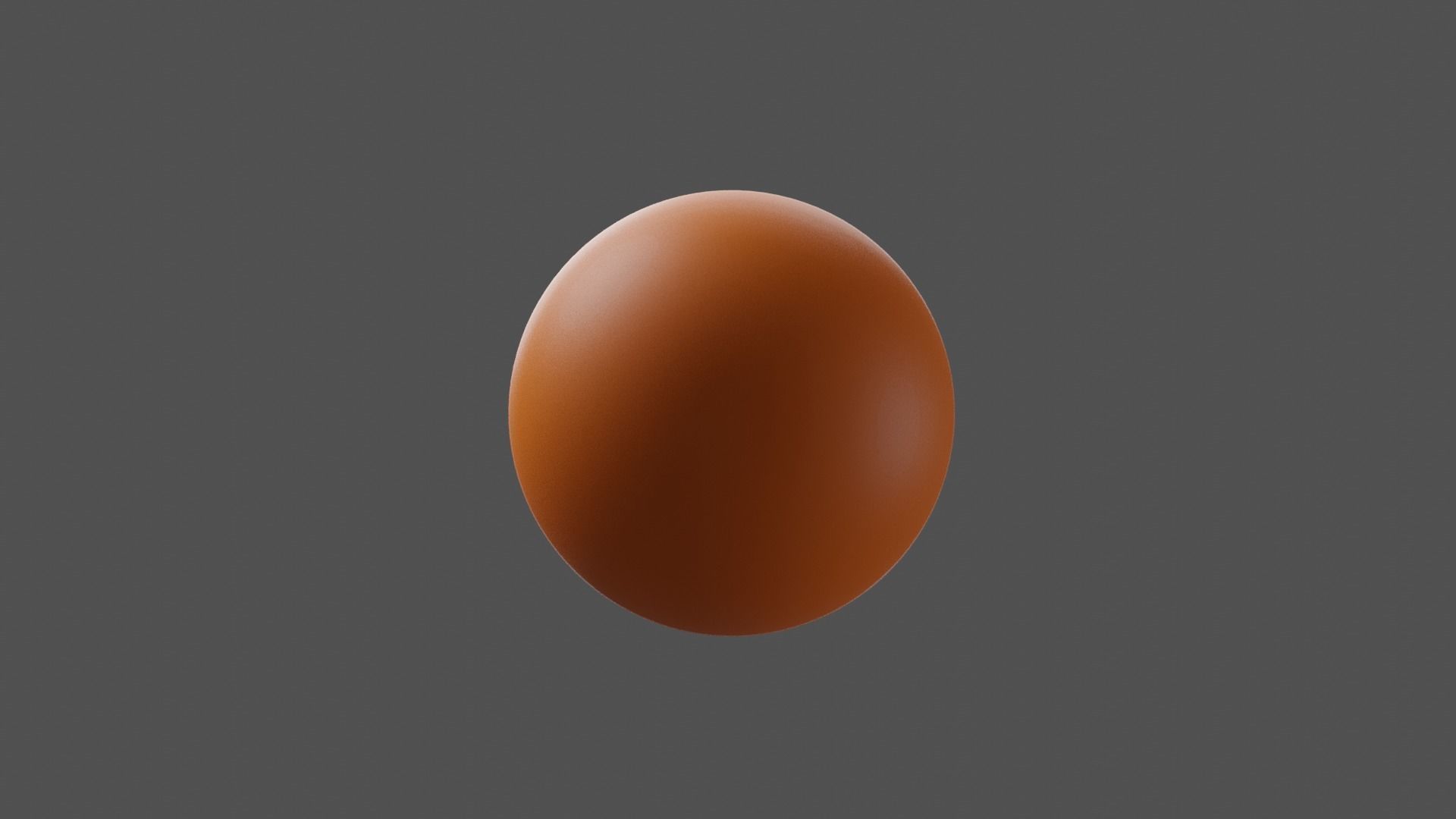 Orange Drop Low-poly 3D model_7