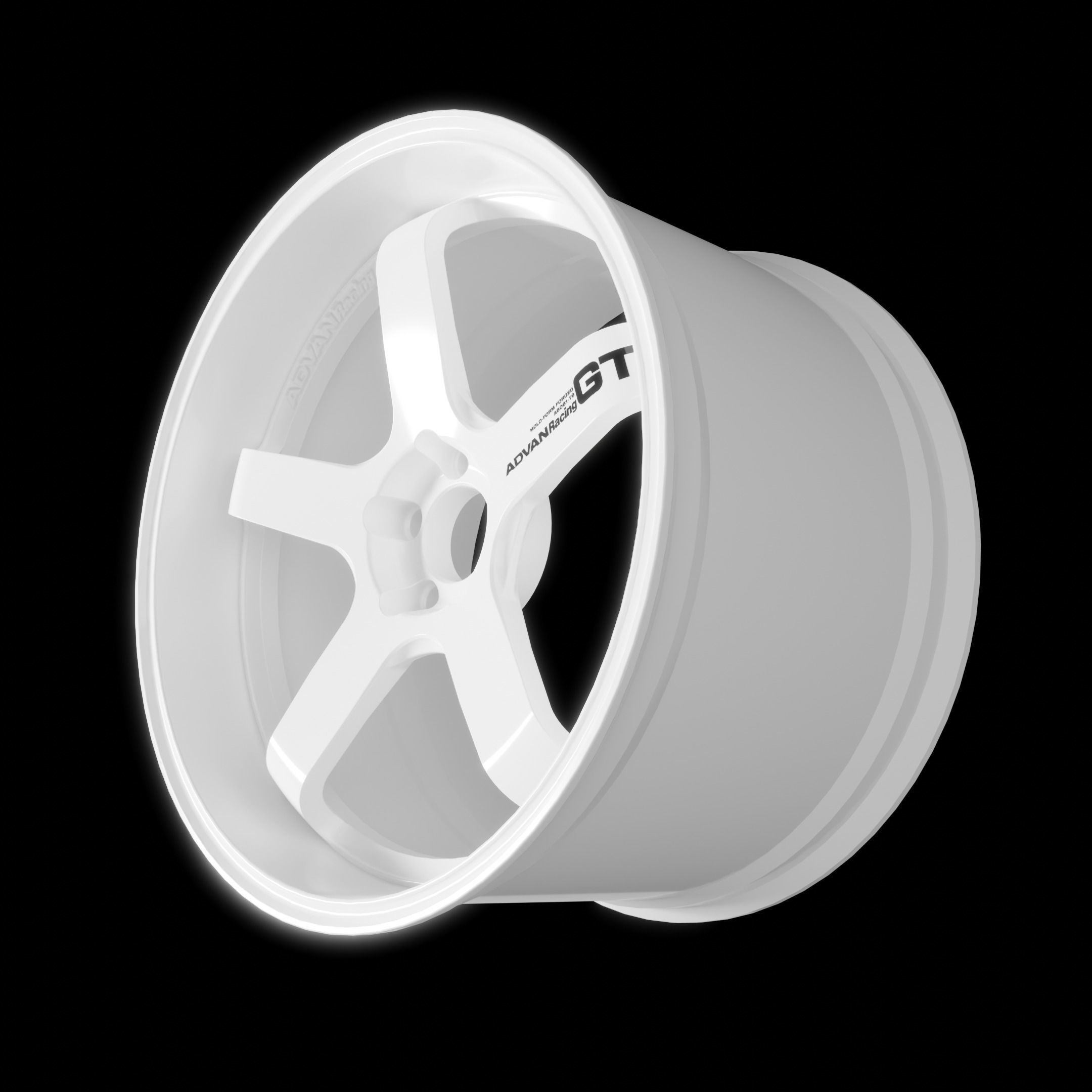 ADVAN RACING GT 3D model_3