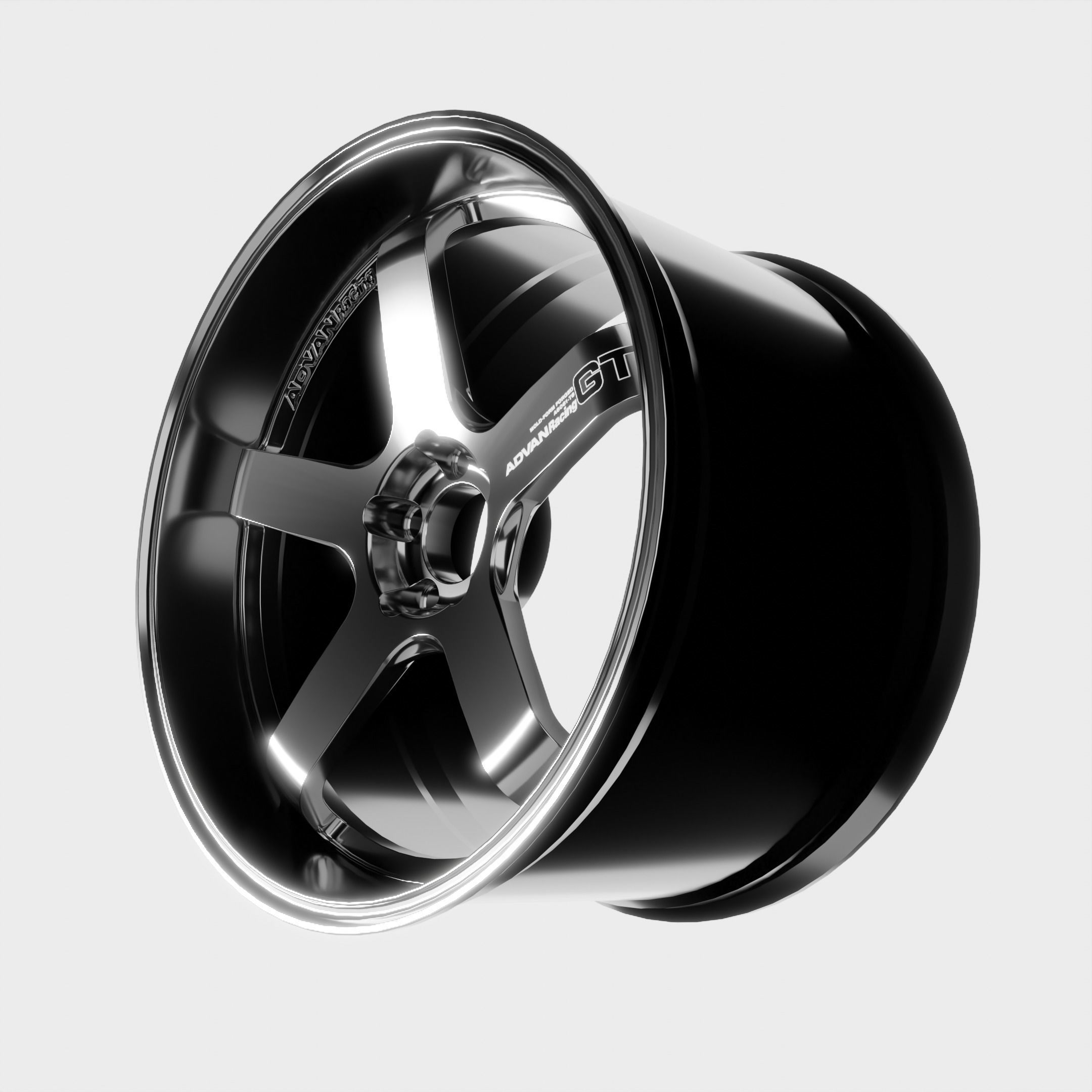 ADVAN RACING GT 3D model_2