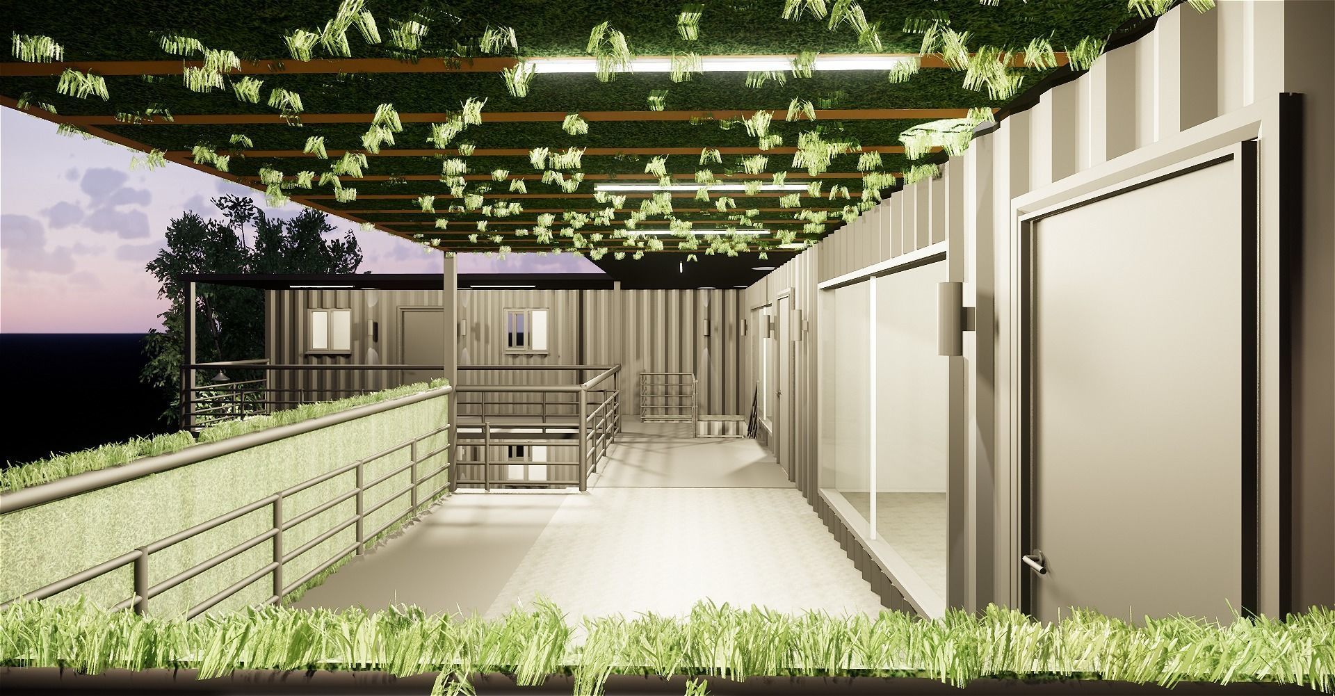 Shipping Container based design 3D model_1