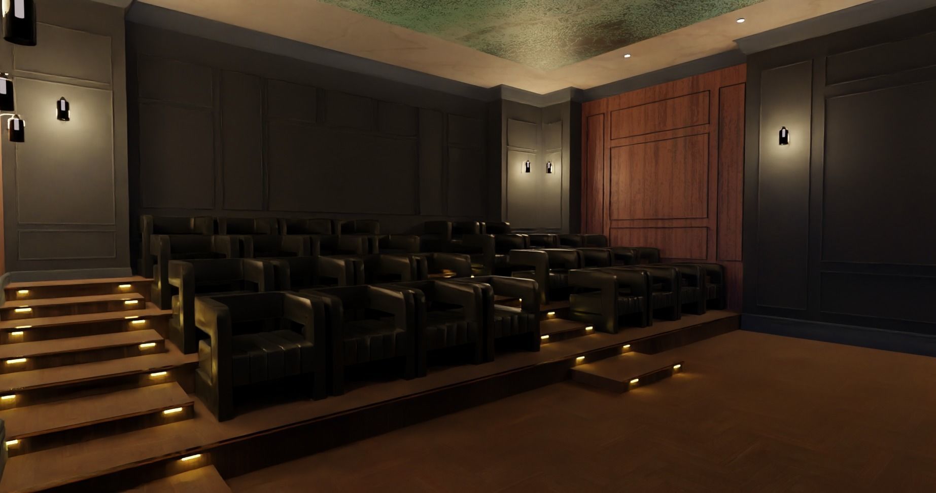 Penthouse Art Gallery Low-poly 3D model_8