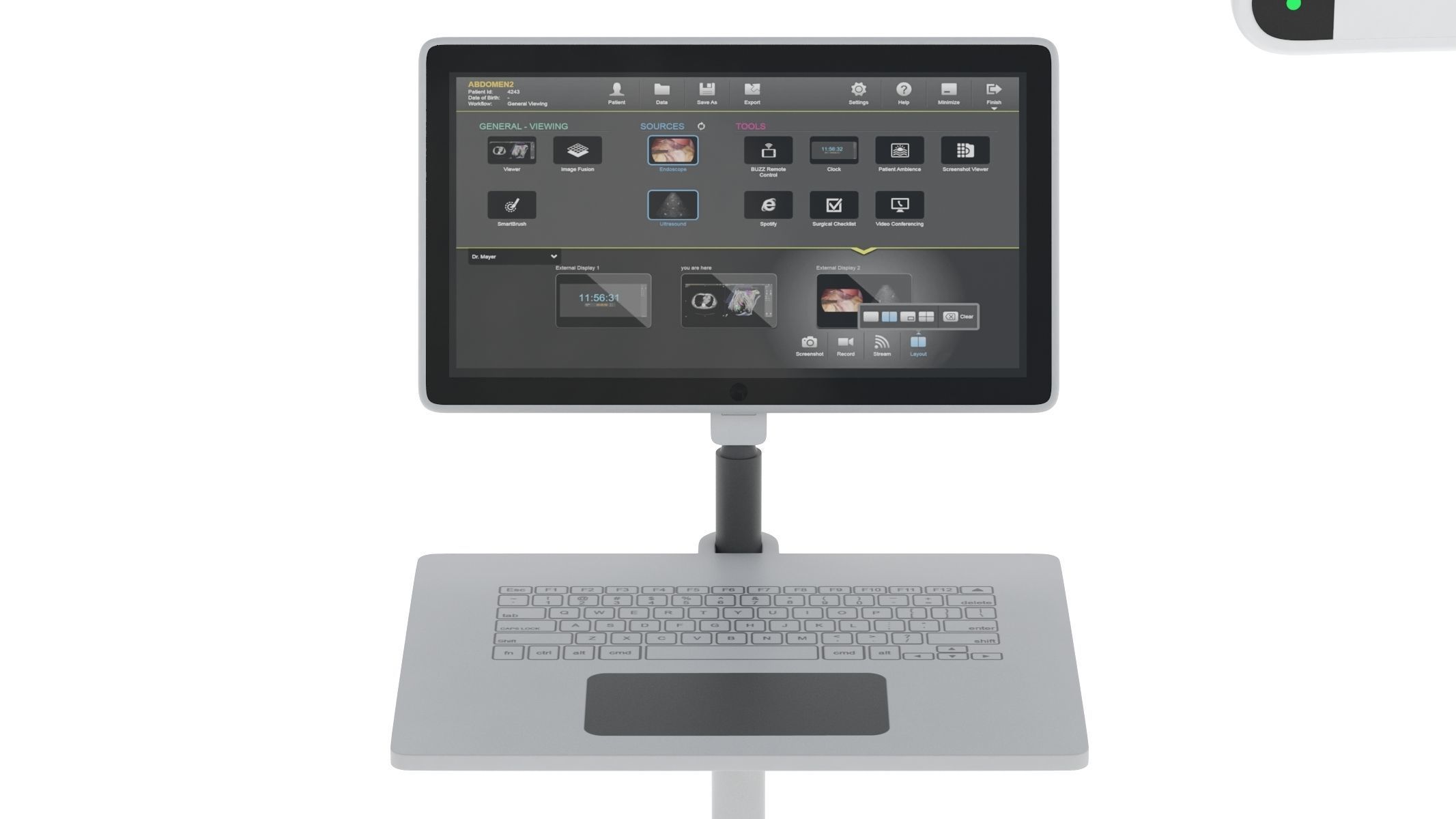 Medical surgical navigation Generic PBR 3D model_5