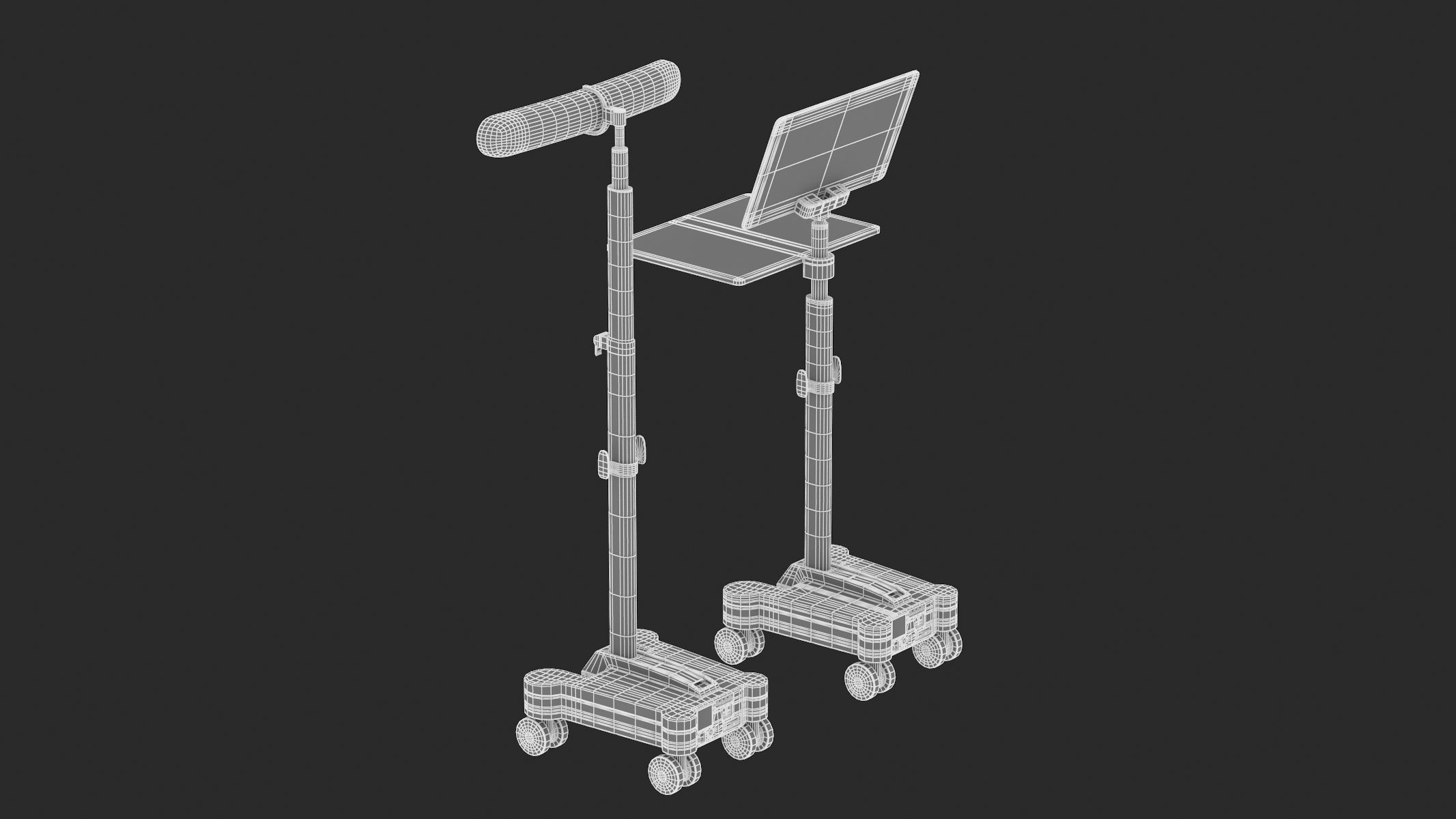 Medical surgical navigation Generic PBR 3D model_13