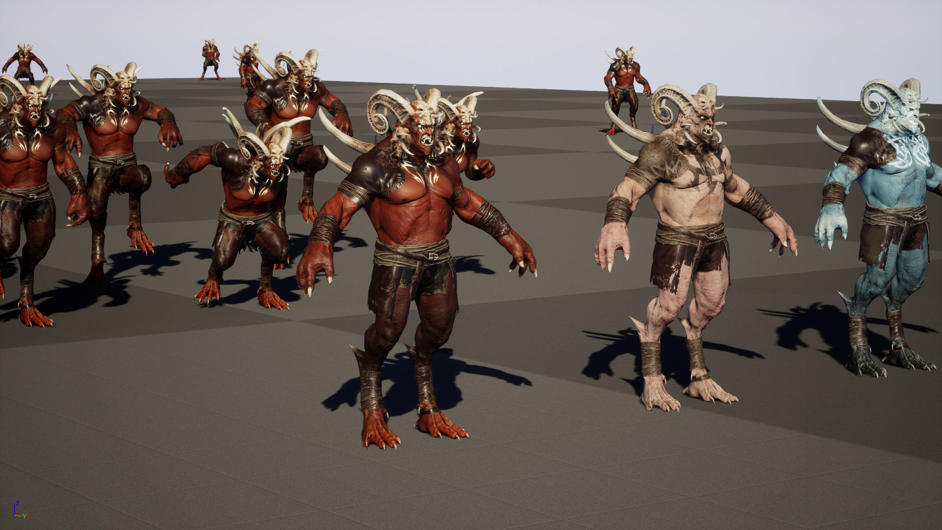 DemonBoss 3 for pack Low-poly 3D model_33