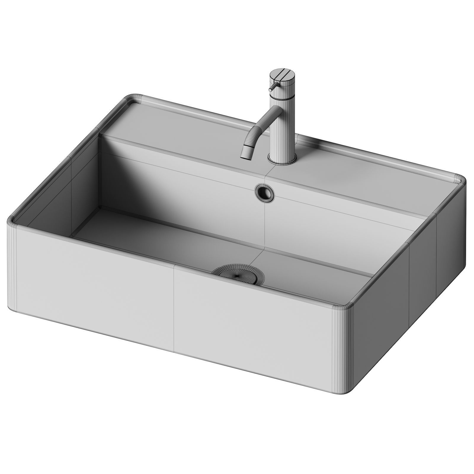 NIC Design - Semplice - washbasin 3D model_3