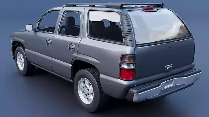 Chevrolet Tahoe 2002  3D print model 6
