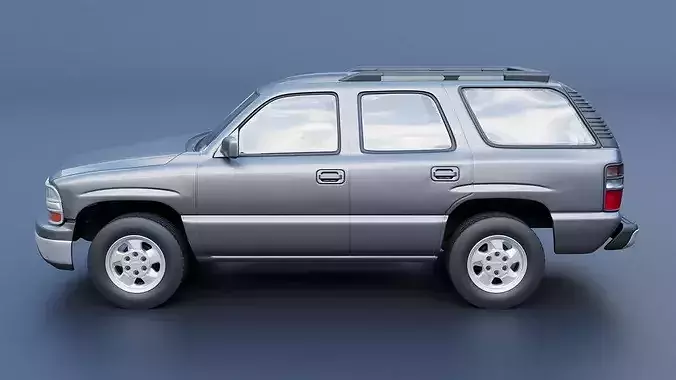 Chevrolet Tahoe 2002  3D print model 5