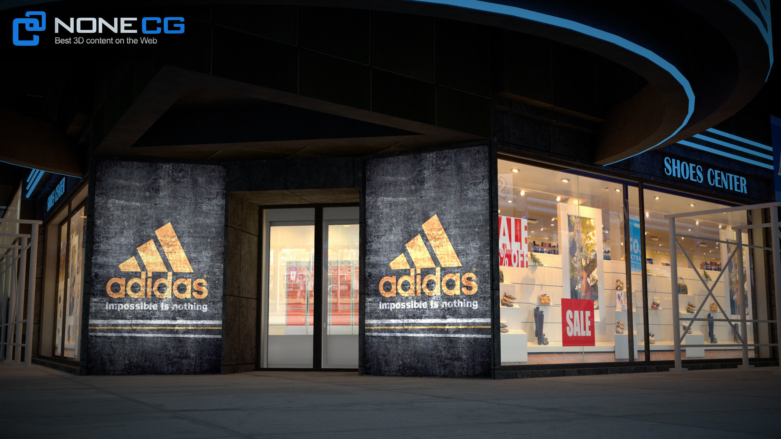 NYC Buildings Pack Low-poly 3D model_91